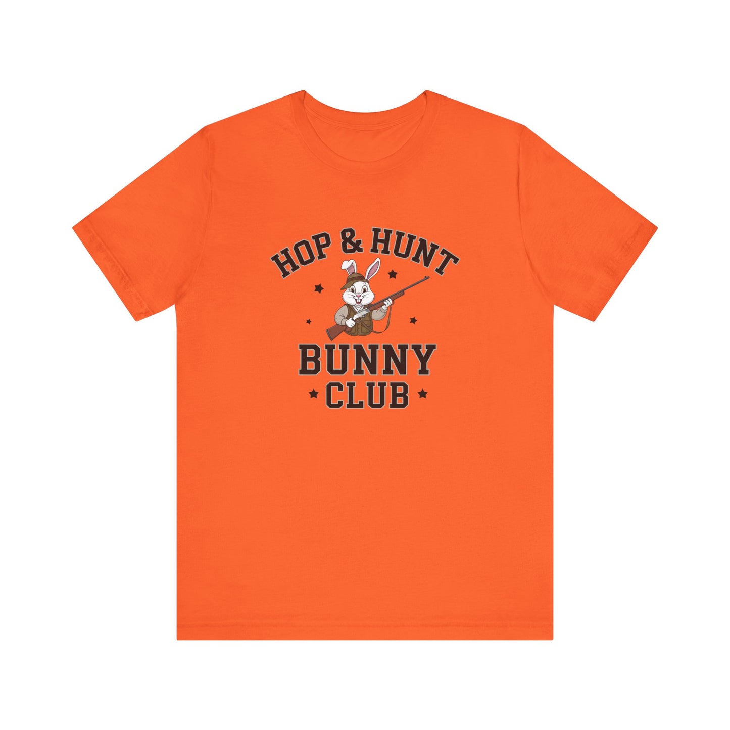 Orange Easter Brunch Shirt – Hop & Hunt Bunny Club Funny & Trendy Tee