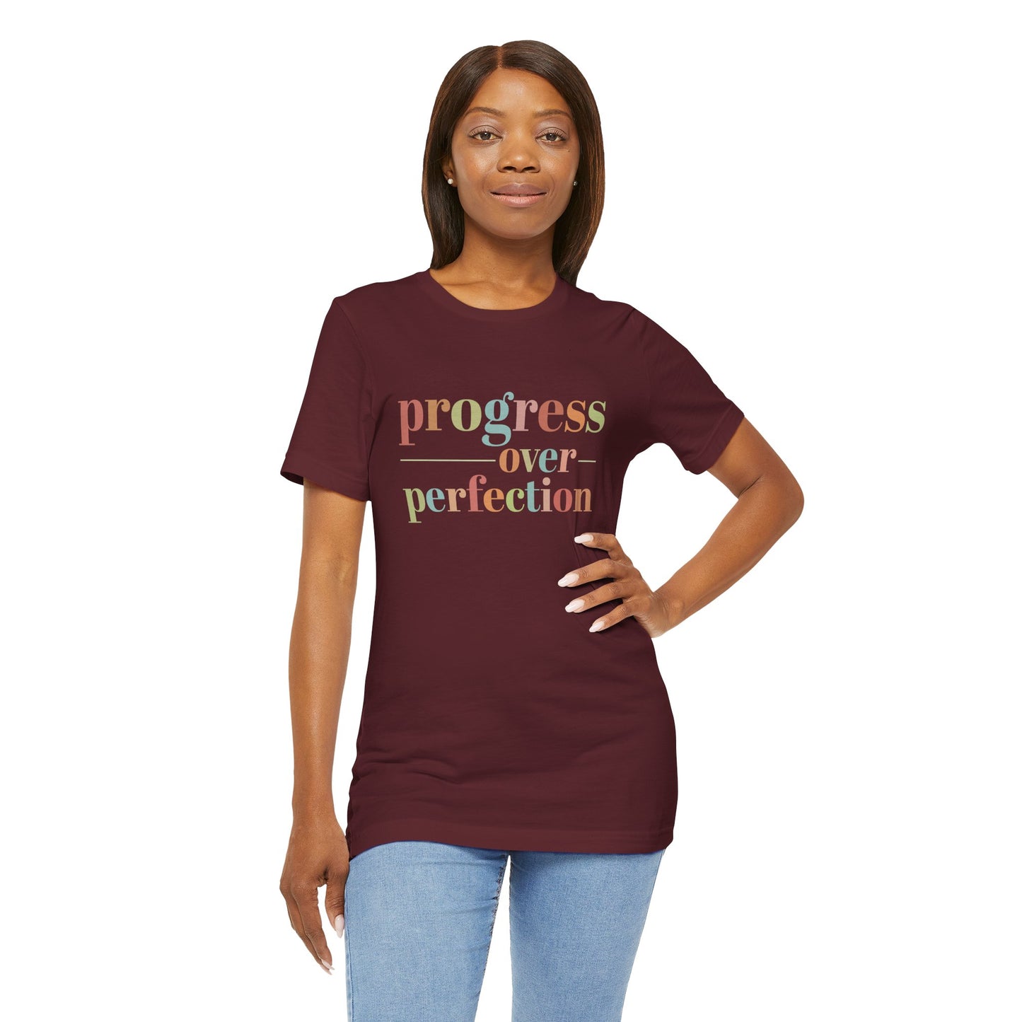 Progress Over Perfection Shirt – Growth Mindset Shirt