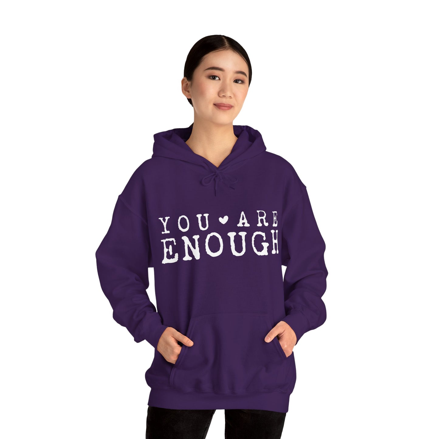You Are Enough – Suicide Awareness Hoodie for Women