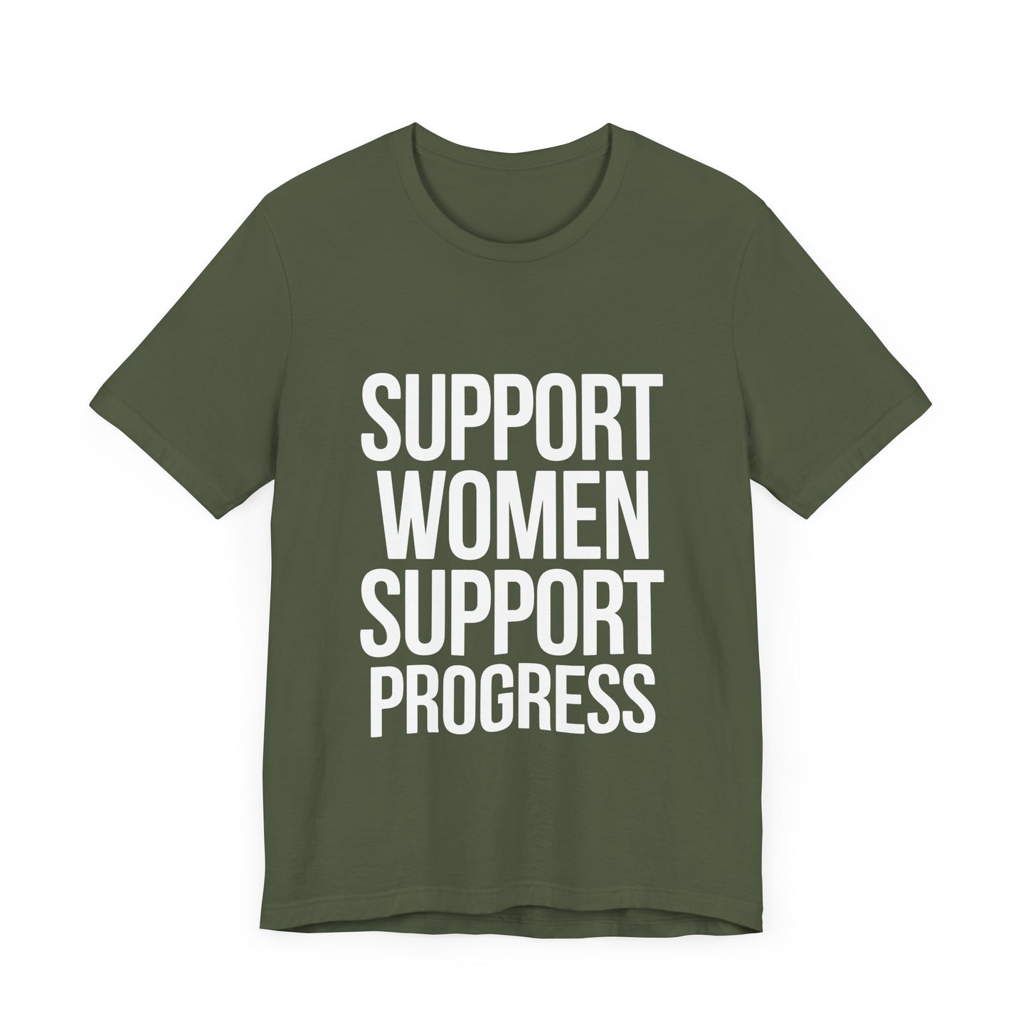 Support Women, Support Progress – Women’s Empowerment Graphic