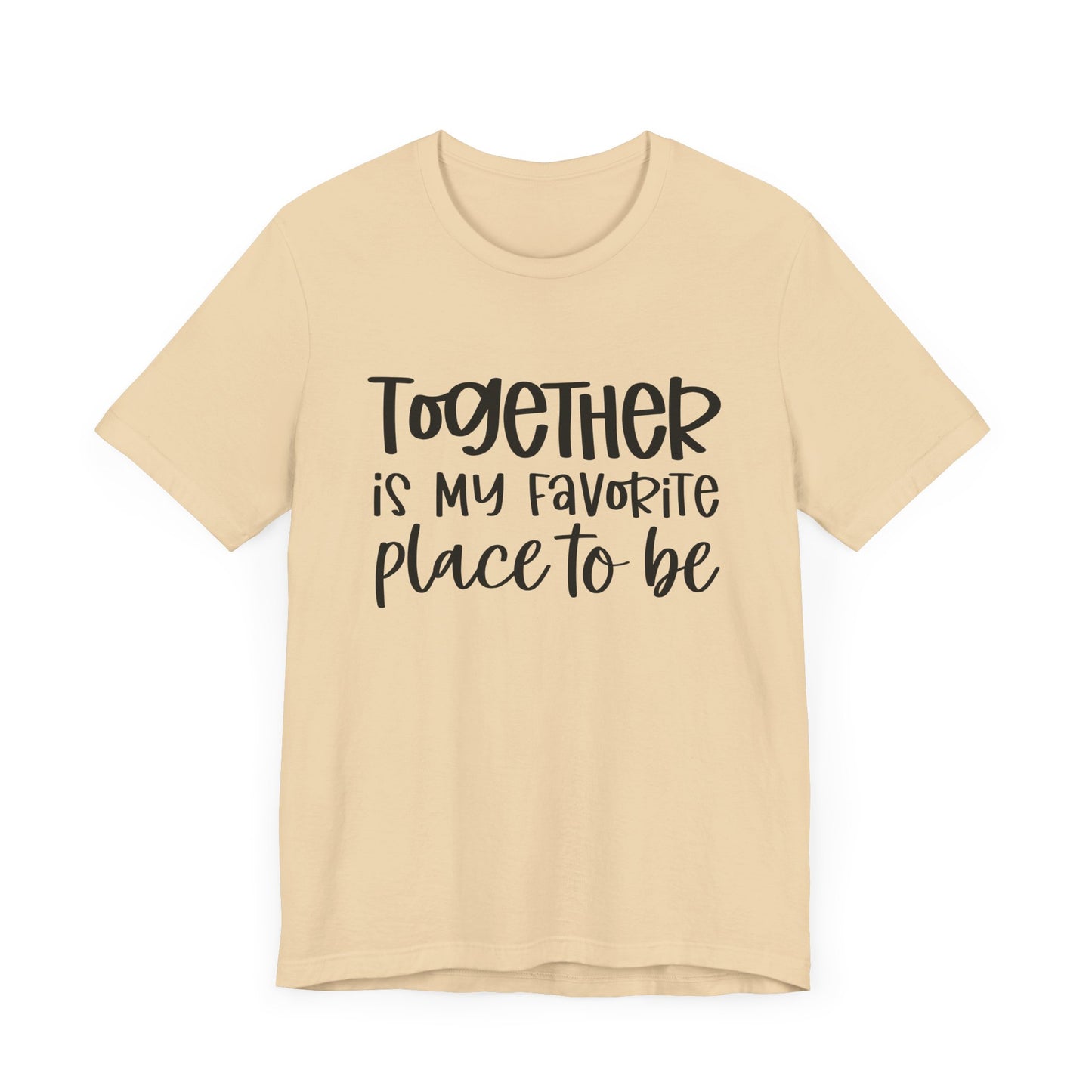 Together is My Favorite Place – Inspirational Couple Shirts