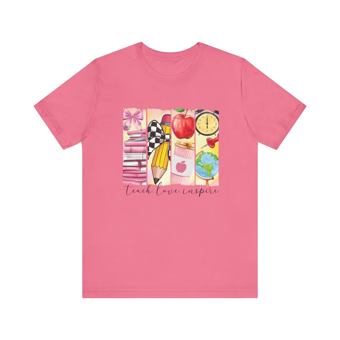 T-Shirt Teach Love Inspire – Teacher Shirt with Meaningful Message