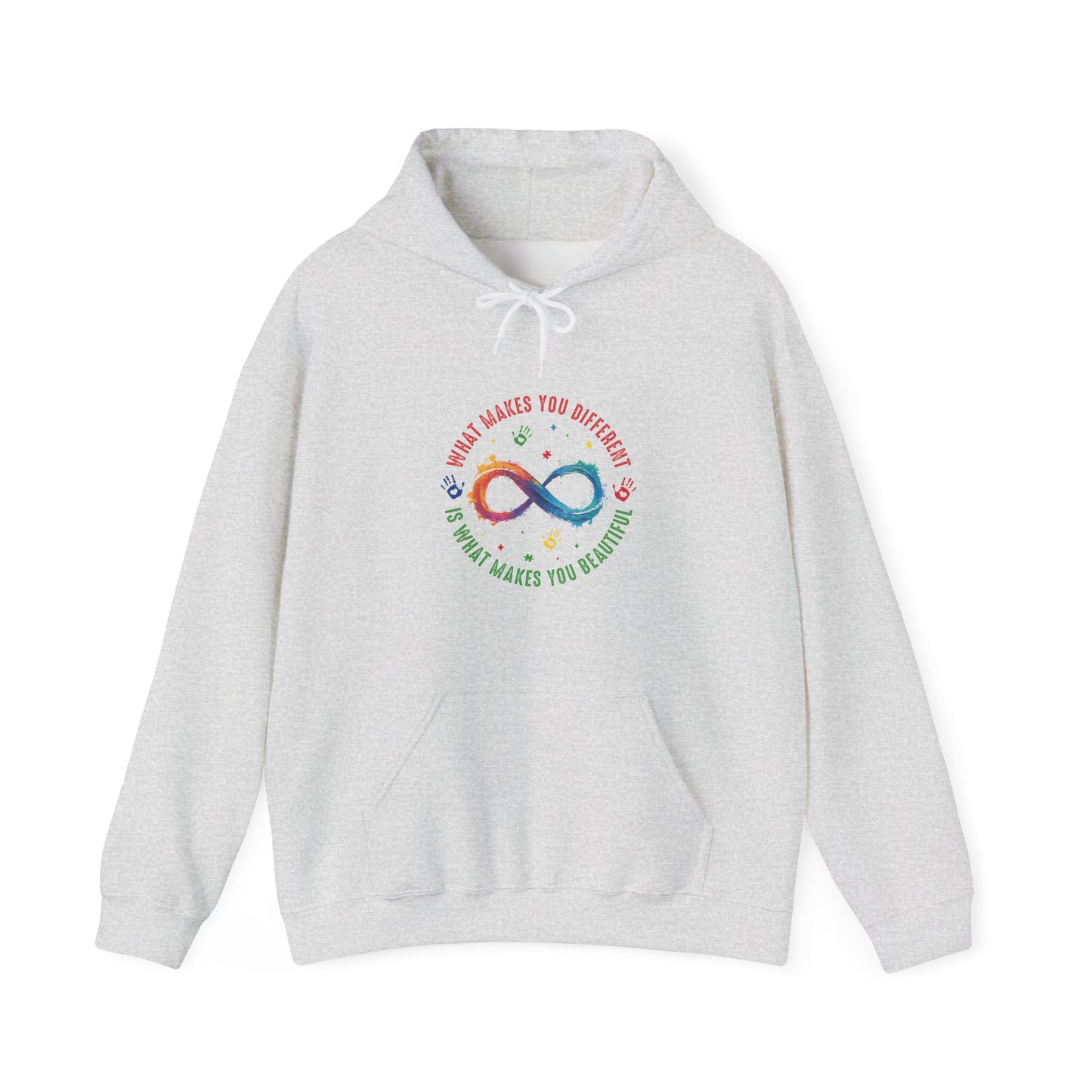 WHAT MAKES YOU DIFFERENT Hoodie – Colorful Neurodiversity Sweatshirt