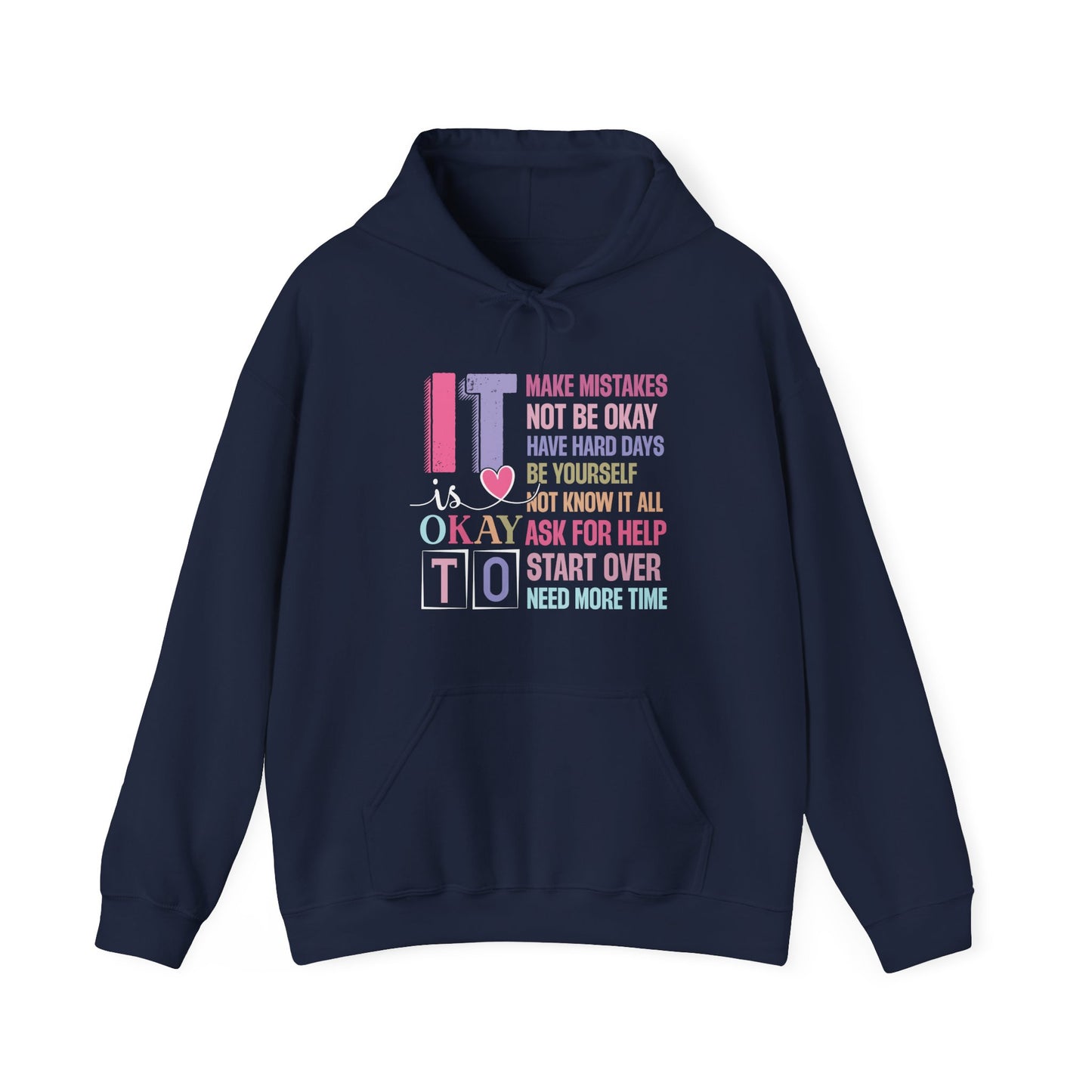 It’s Okay to Make Mistakes – Suicide Prevention Hoodie