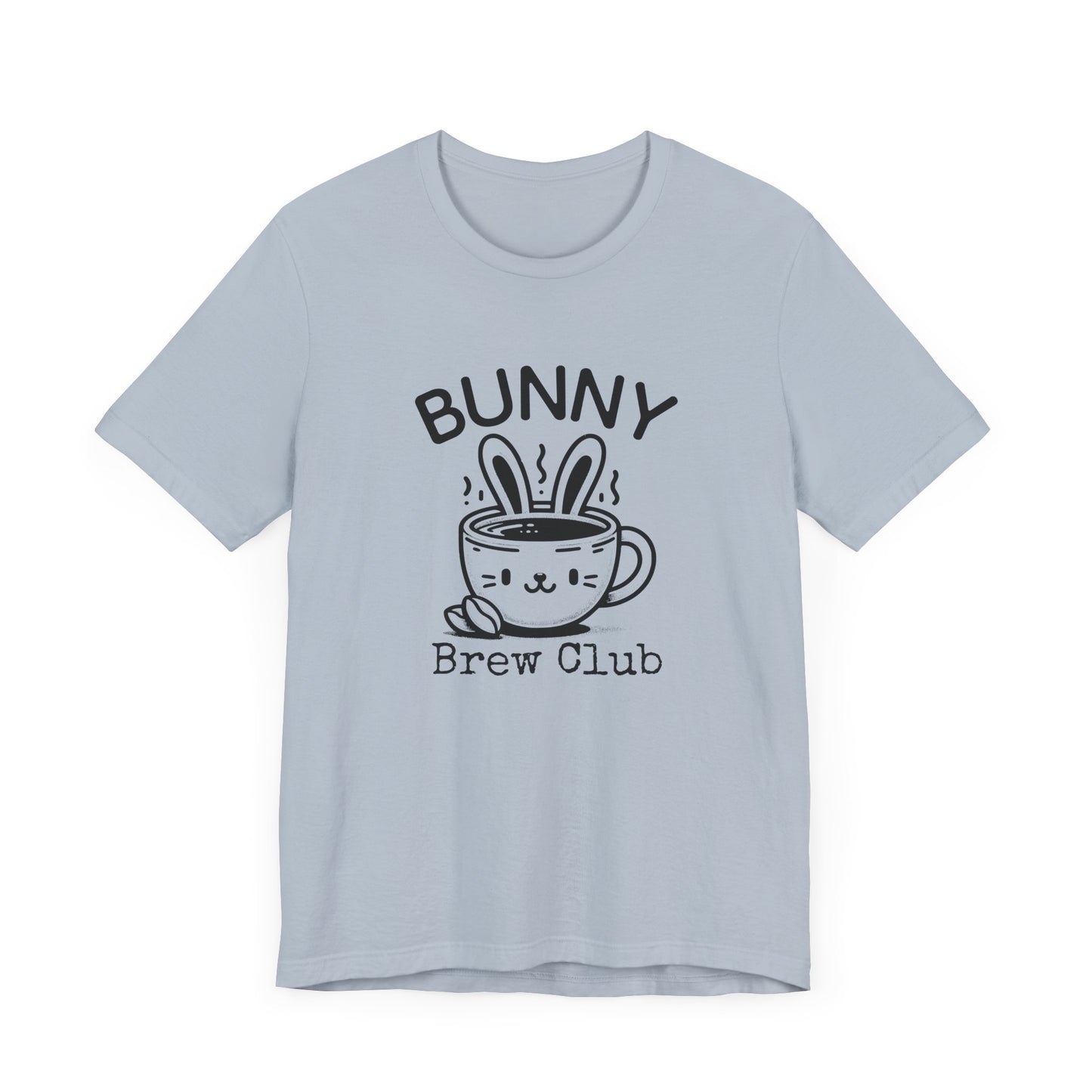 Coffee Easter Shirt – Bunny Brew Club Funny Easter Tee for Women