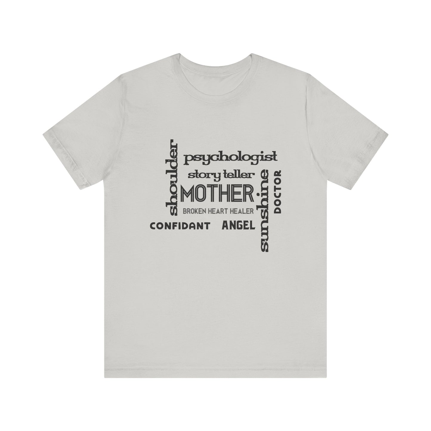 Silver Inspirational Mother’s Day Shirt – Deep Words of Gratitude