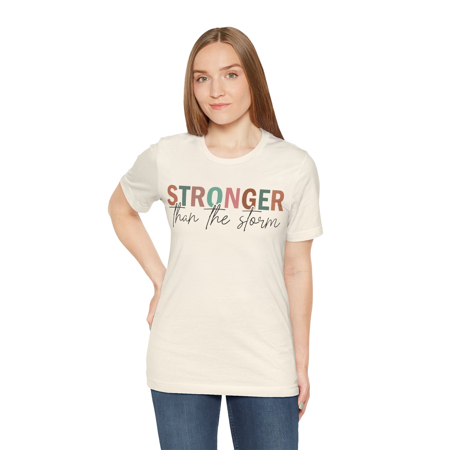 Find Your Strength Tee – Stronger Than the Storm Shirt