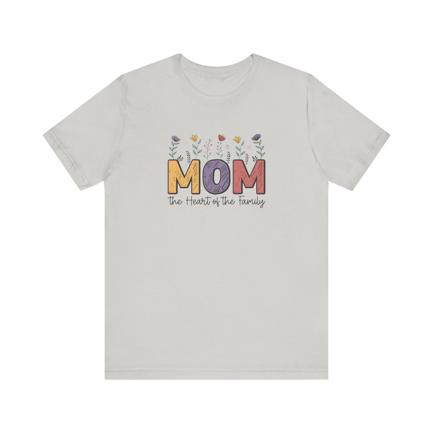 T-Shirt Motivational Shirts – Mom: The Heart of the Family Tee