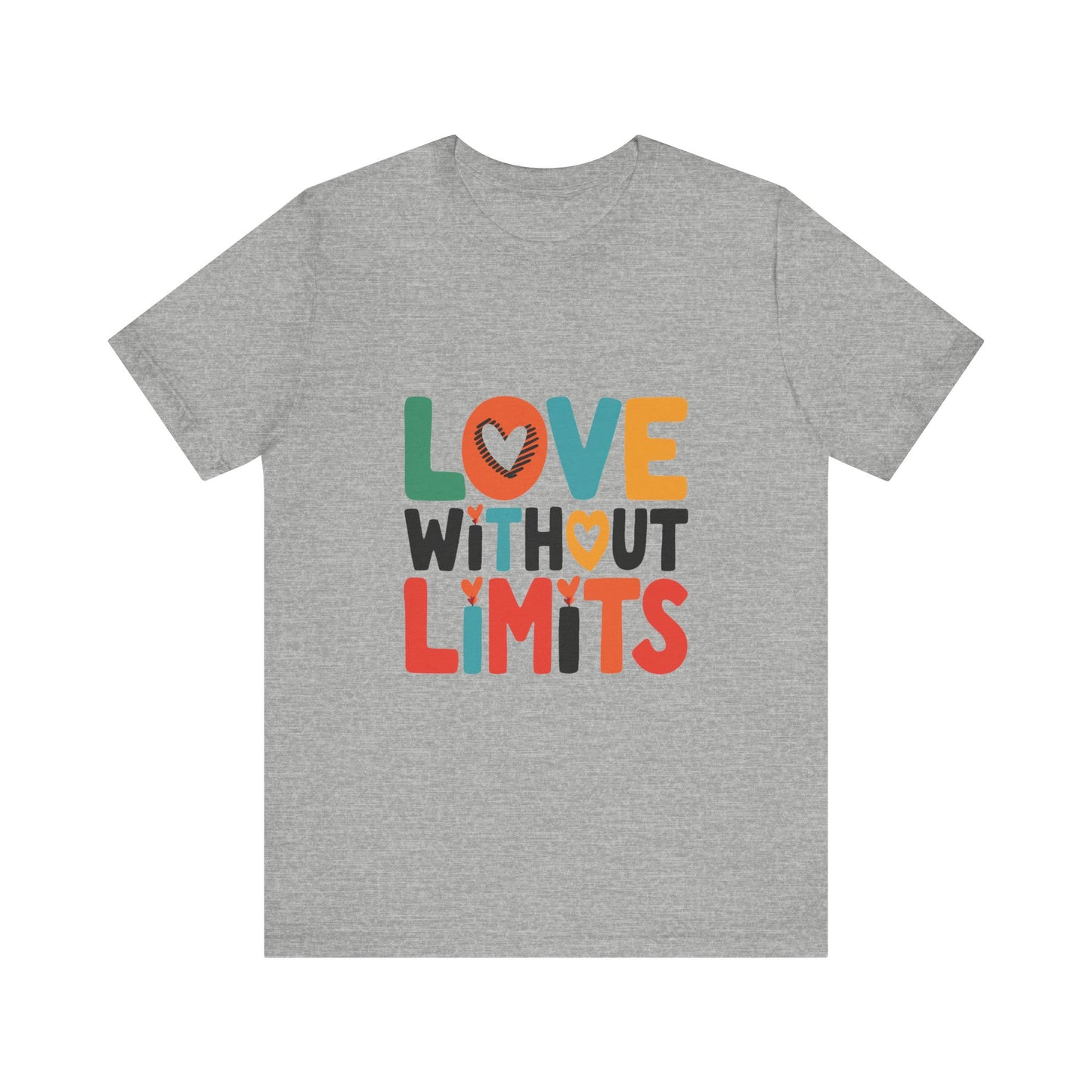 T-Shirt Motivational Shirts – Love Without Limits Women's T-shirt