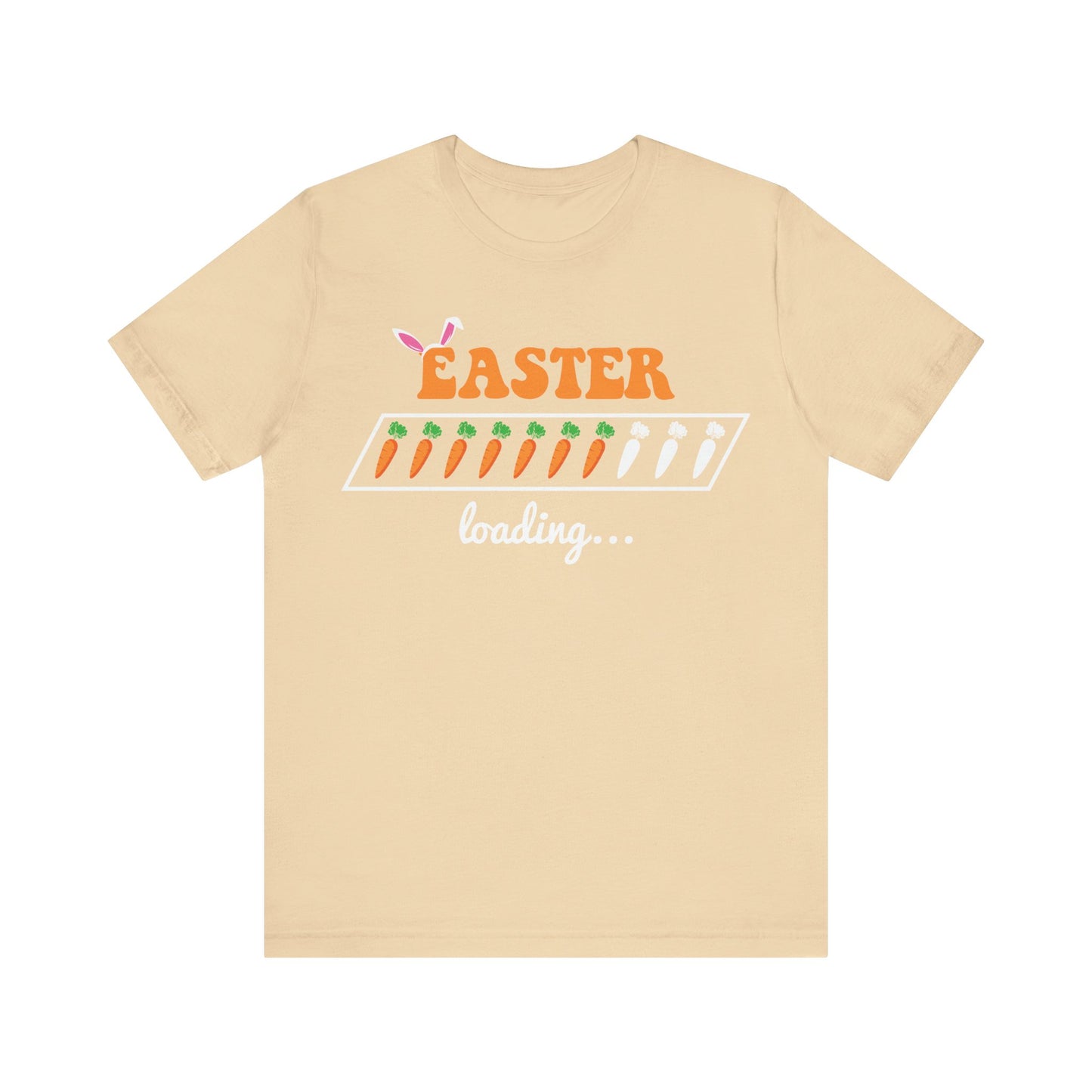 Soft Cream Trendy Easter Shirt – Easter Loading... Please Wait Tee