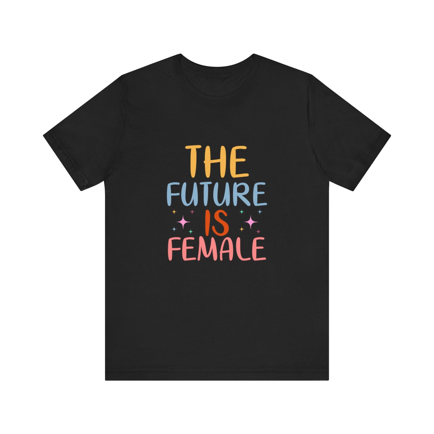 Black Women’s Empowerment T-Shirt – The Future Is Female Tee