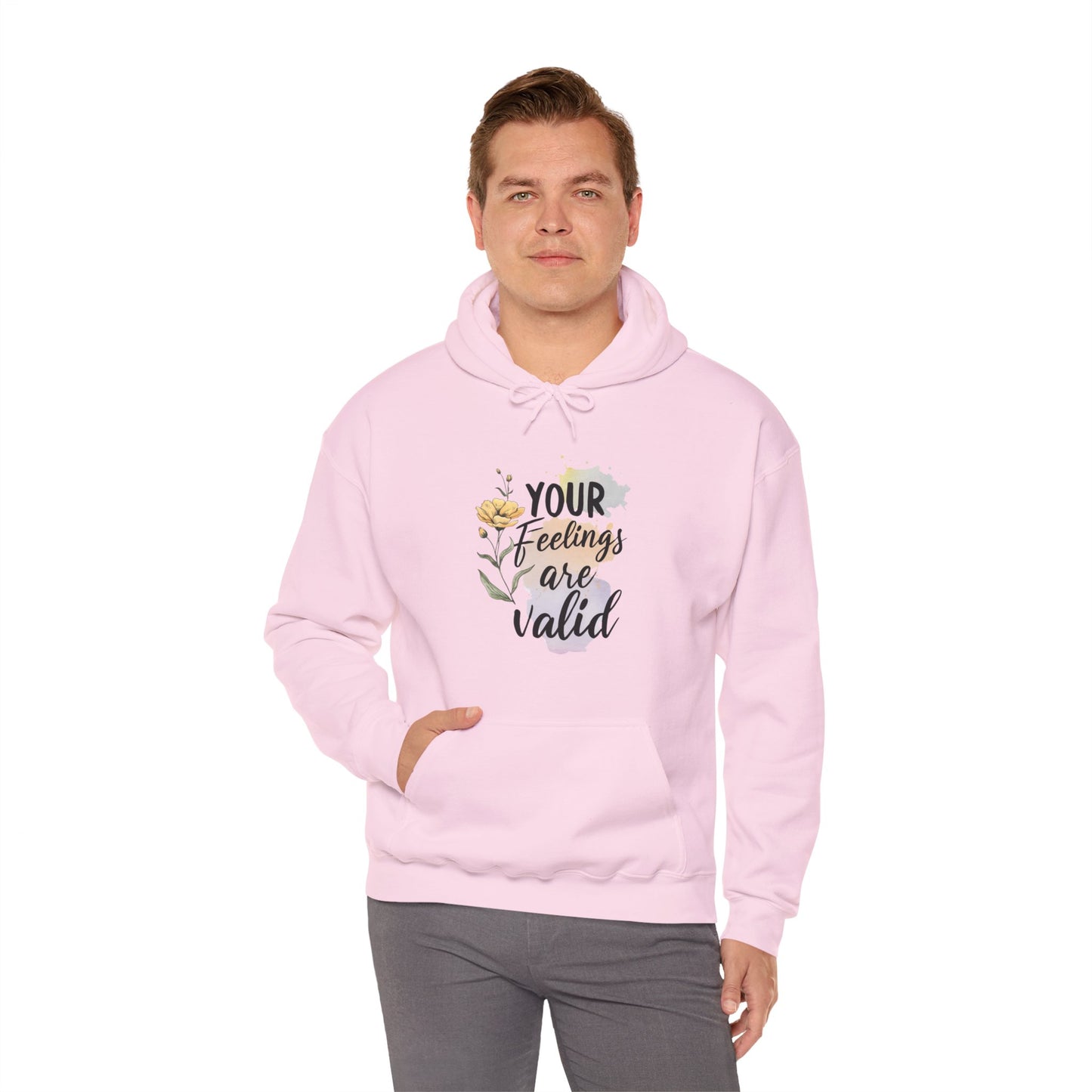 Your Feelings Are Valid – Suicide Awareness Hoodie for Women