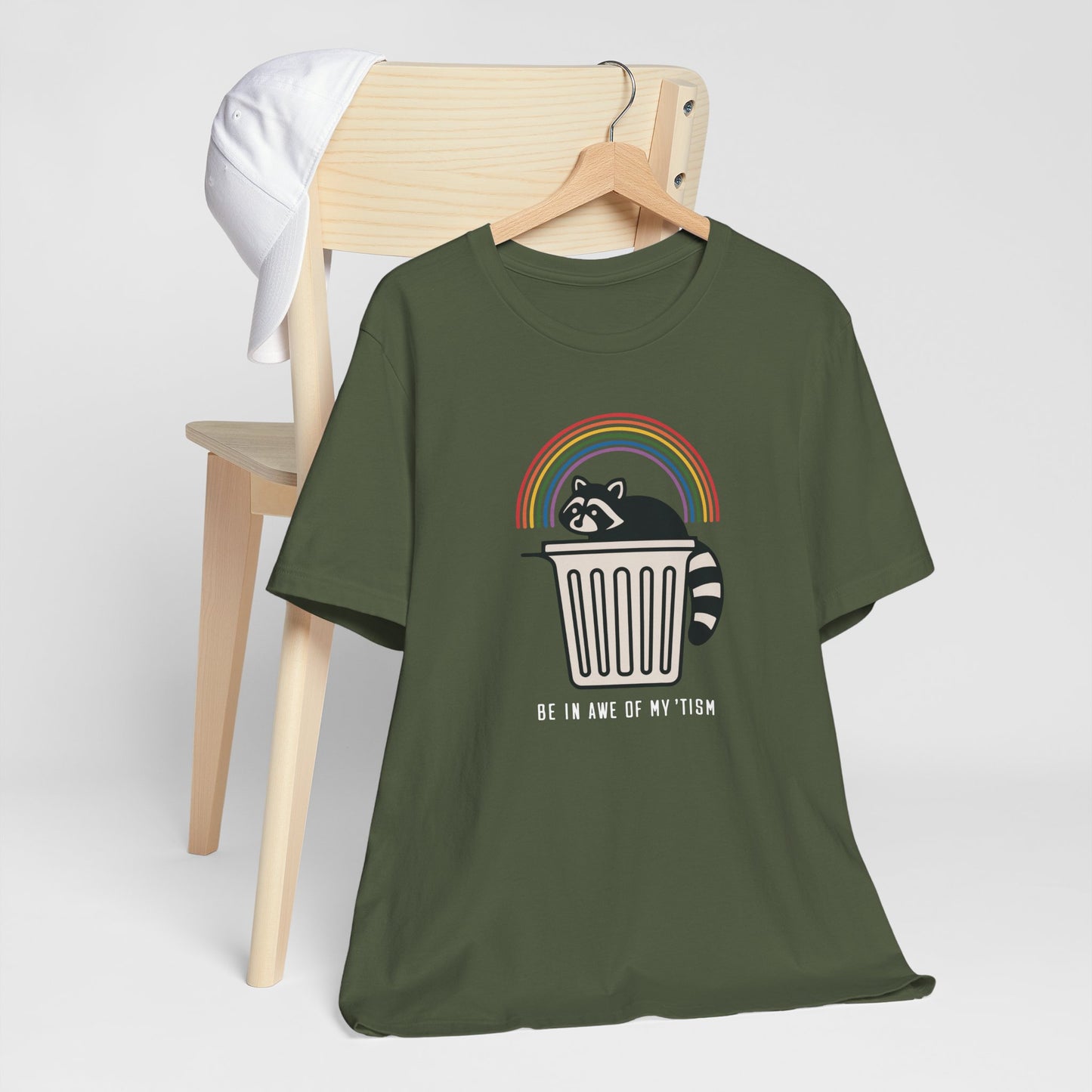 T-Shirt BE IN AWE OF MY ’TISM Funny Autism Awareness T‑Shirt for Adults