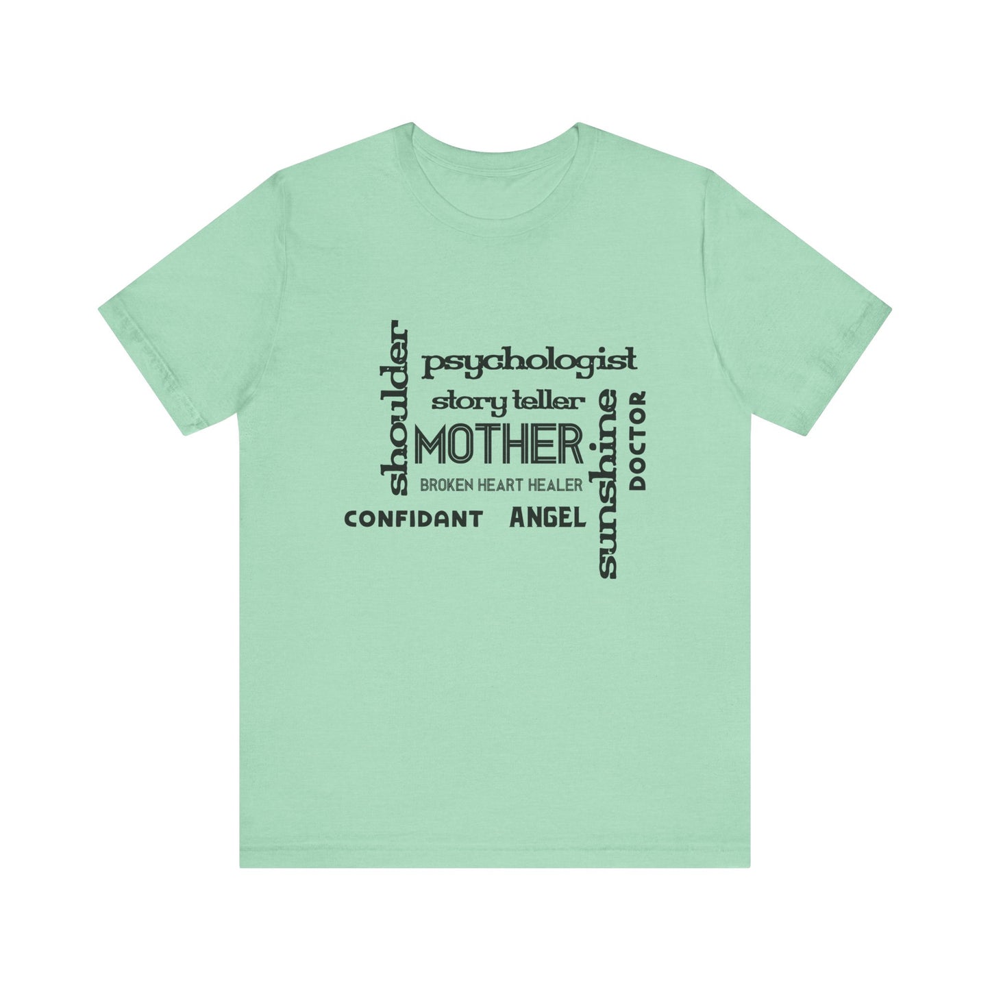 Heather Mint Inspirational Mother’s Day Shirt – Deep Words of Gratitude