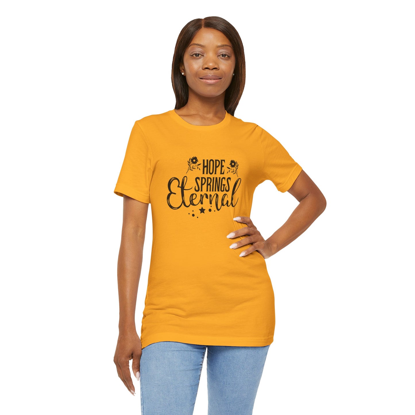 Motivational Shirts – Hope Springs Eternal Women’s Easter Tee
