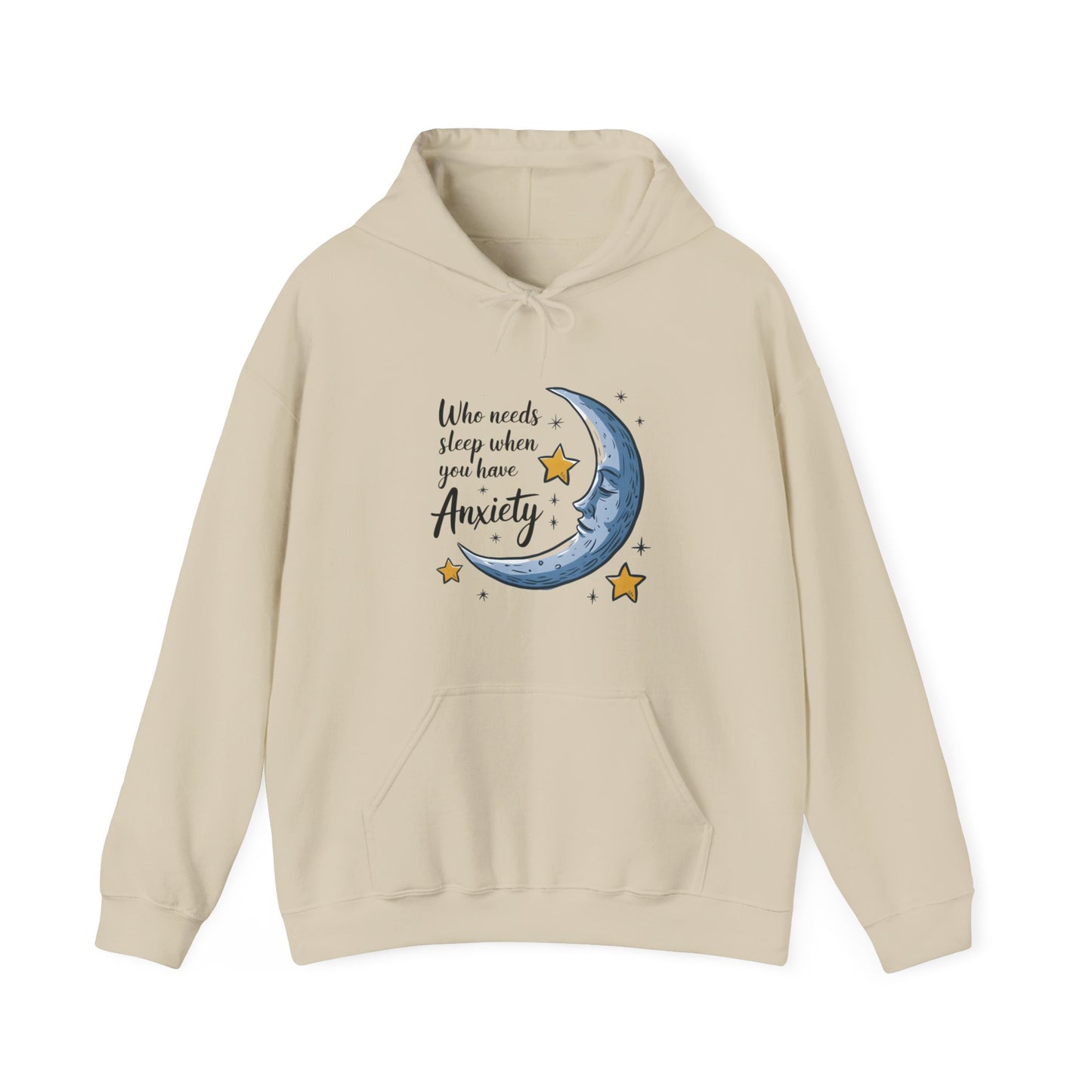 Hoodie Who Needs Sleep When You Have Anxiety Funny Women's Hoodie