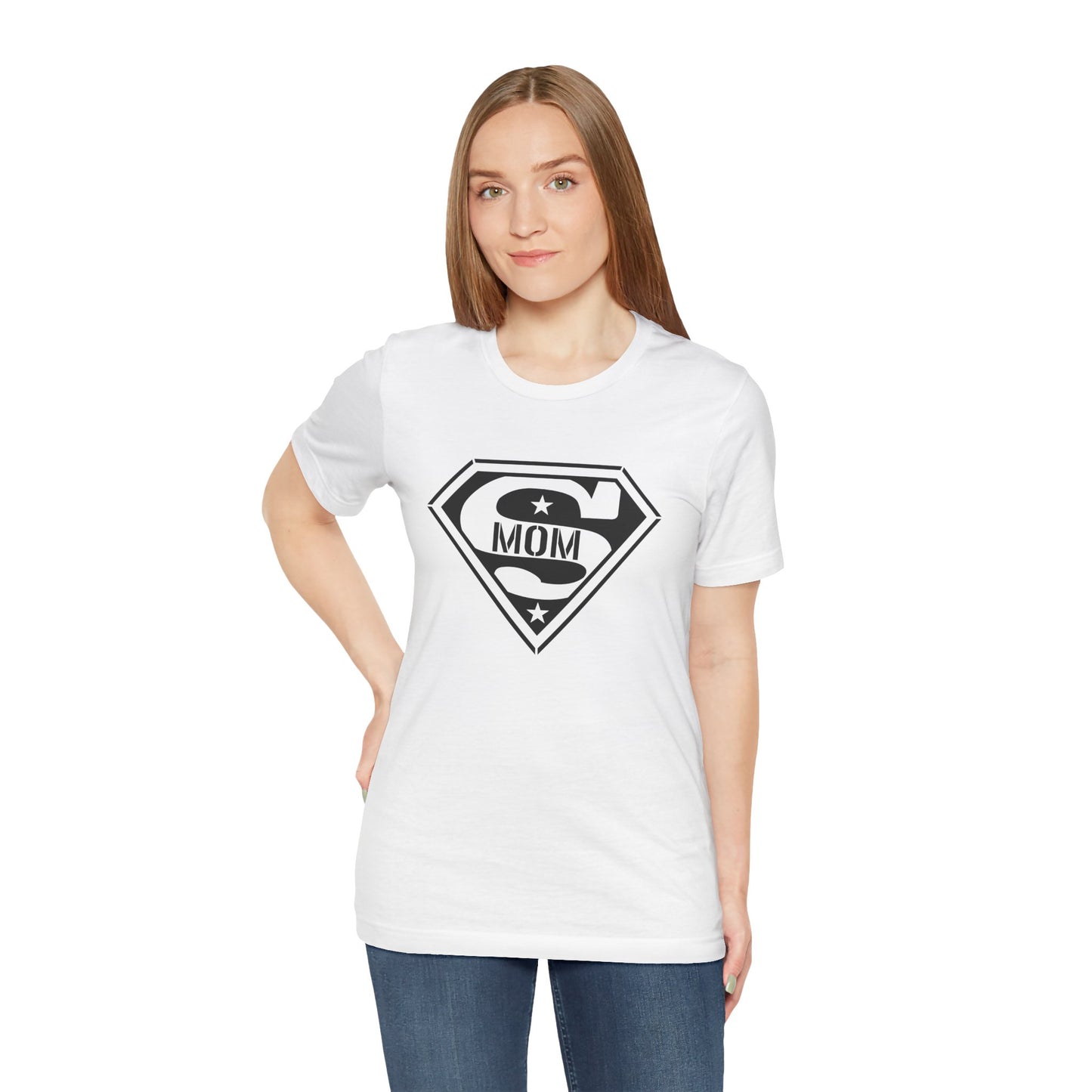 T-Shirt Motivational Shirts – Super Mom T-Shirt for Strong Women