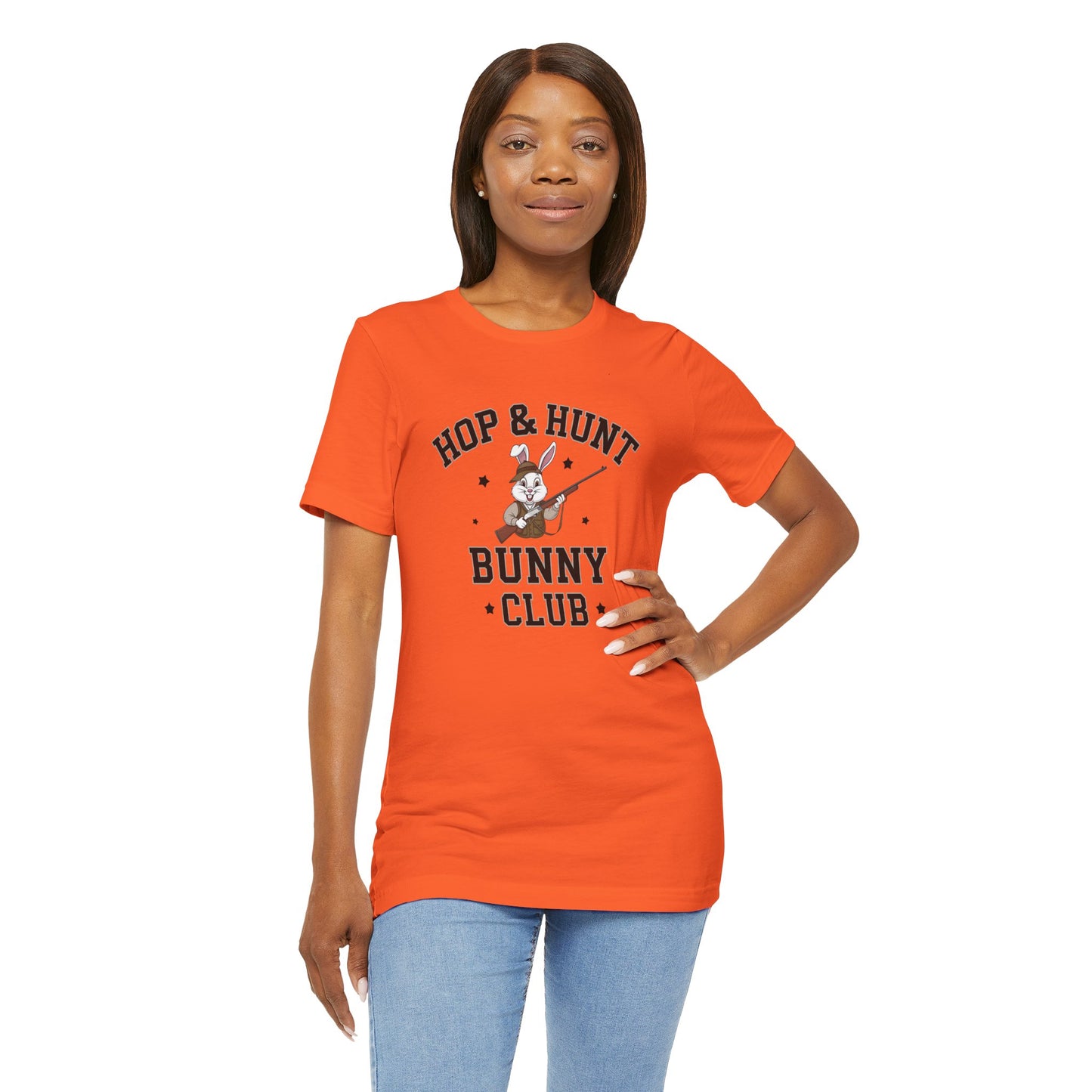 Easter Brunch Shirt – Hop & Hunt Bunny Club Funny & Trendy Tee