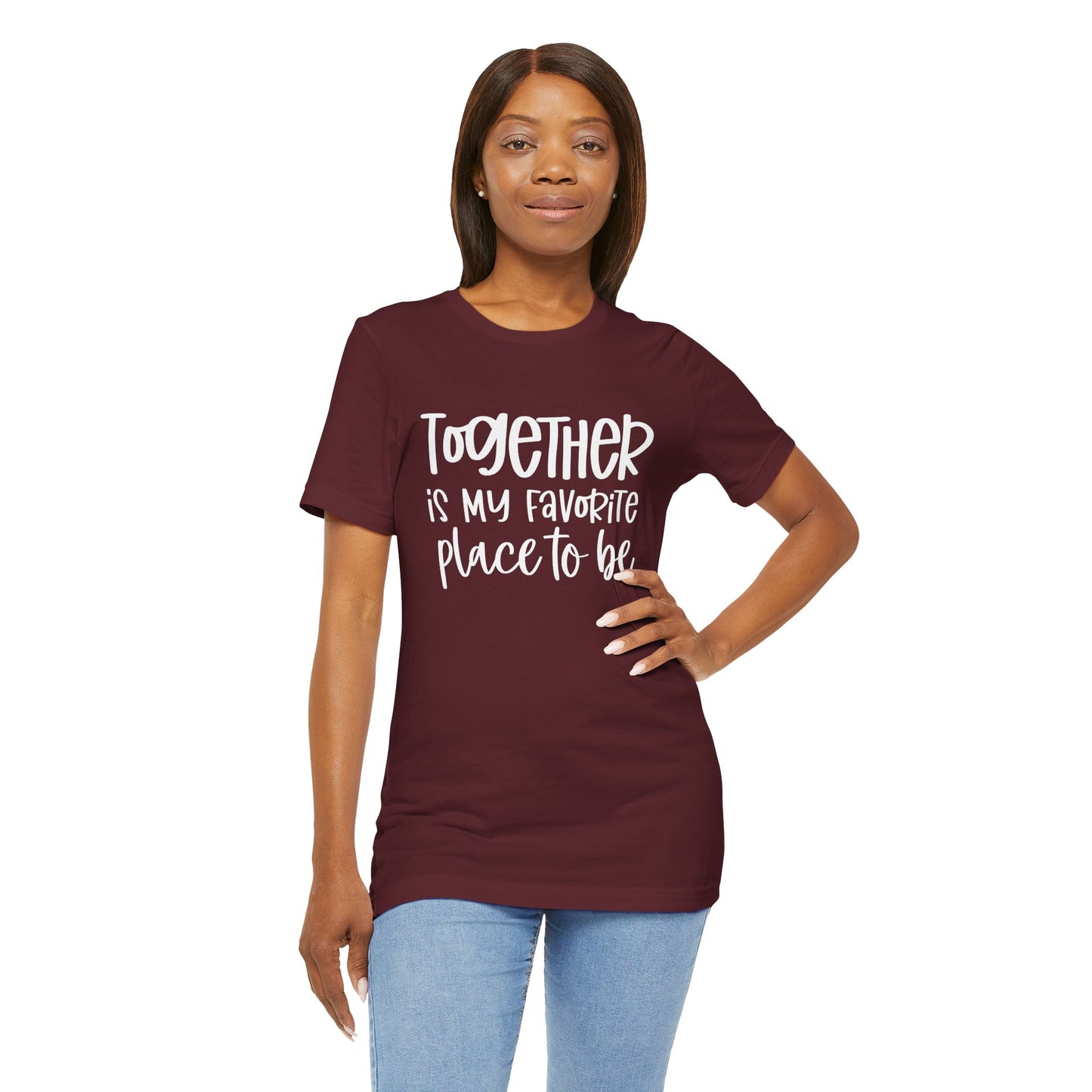 Together is My Favorite Place – Inspirational Couple Shirts
