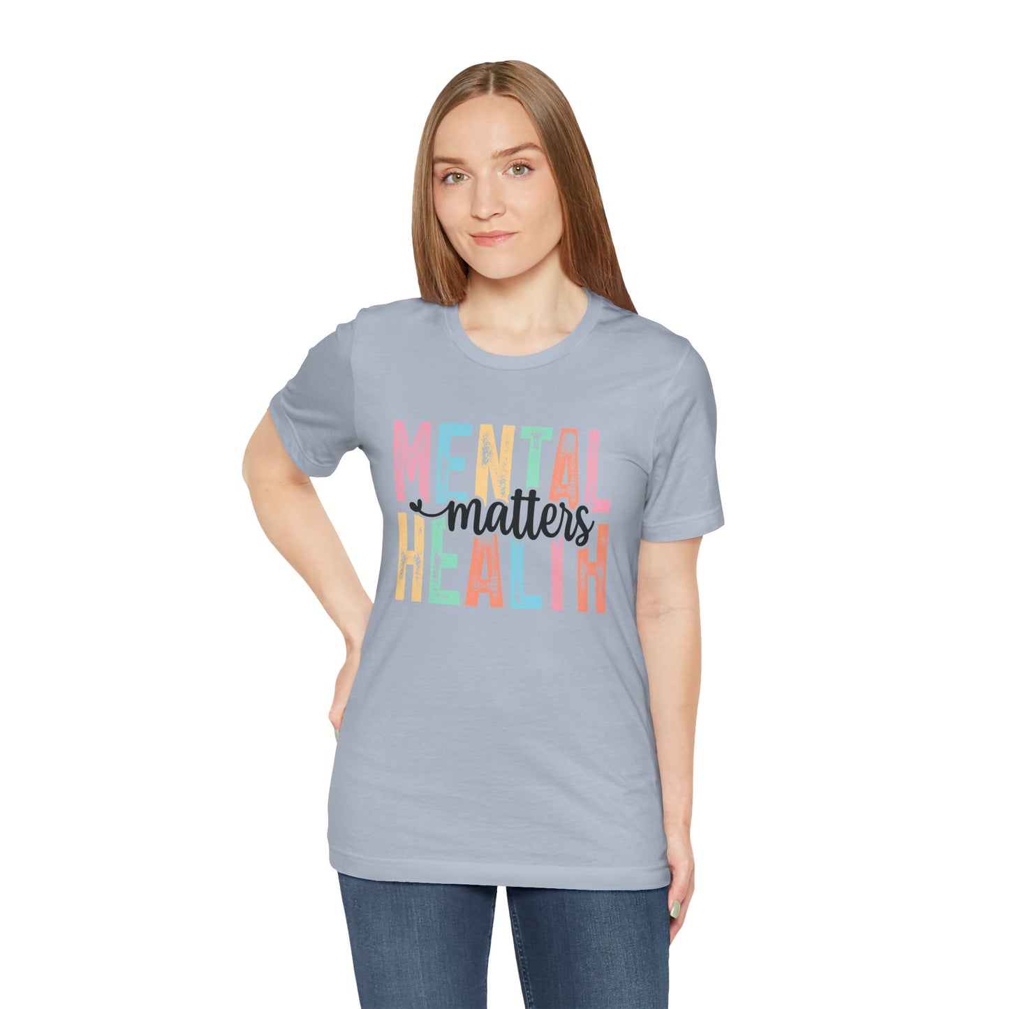Mental Health Matters – Light Blue Mental Health Matters Shirt for Women