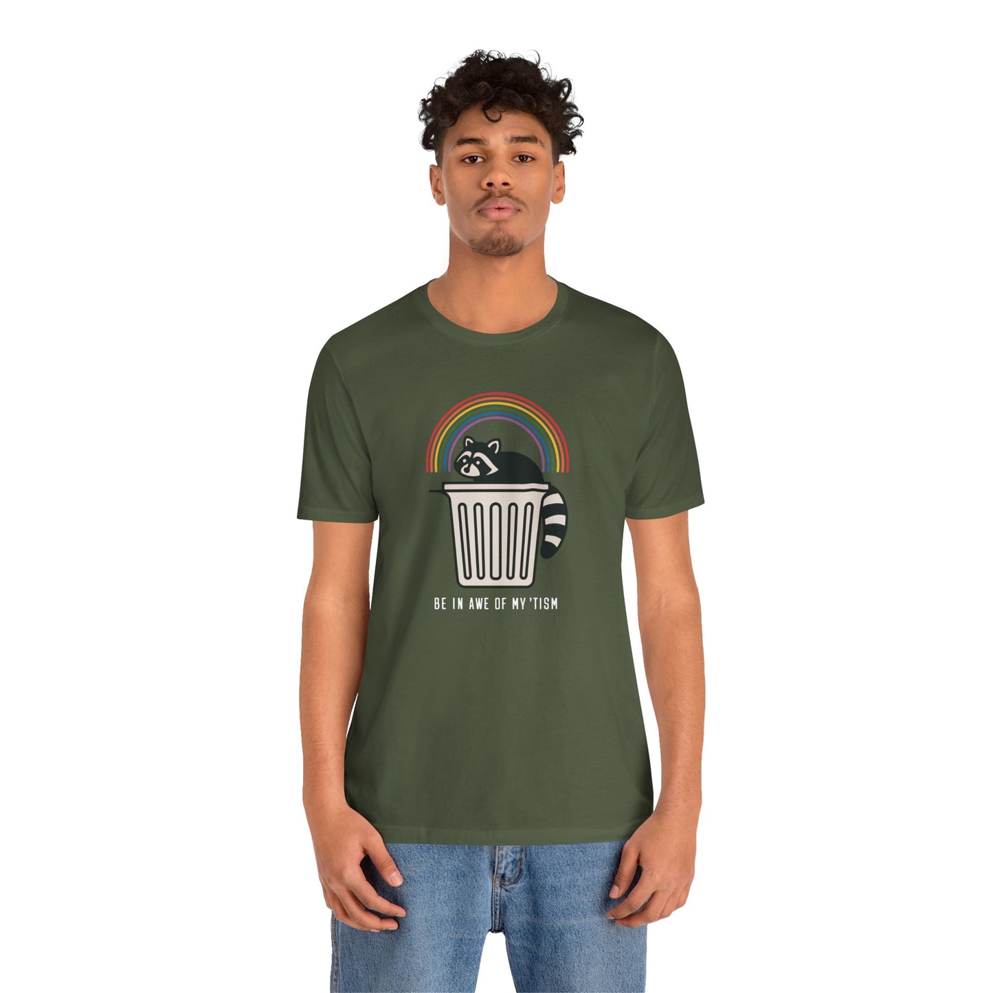 T-Shirt BE IN AWE OF MY ’TISM Funny Autism Awareness T‑Shirt for Adults