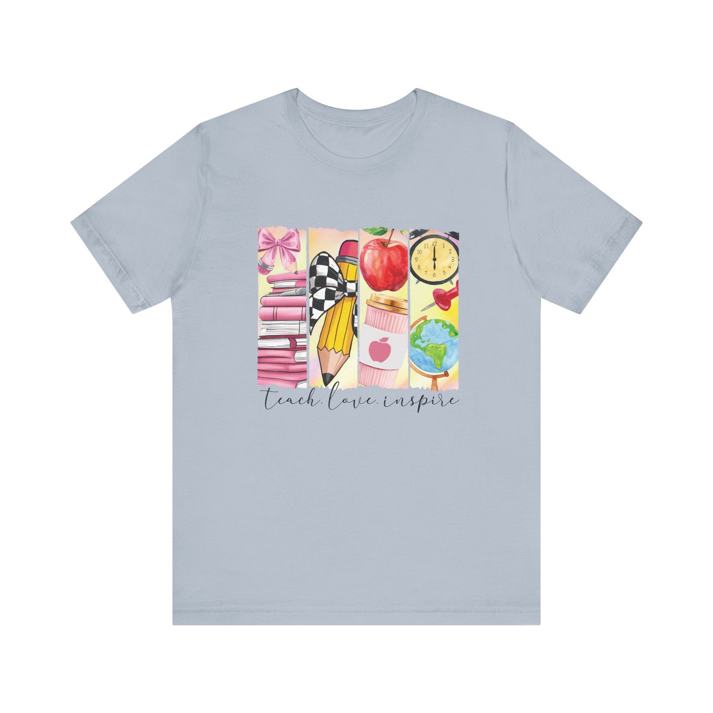 T-Shirt Teach Love Inspire – Teacher Shirt with Meaningful Message