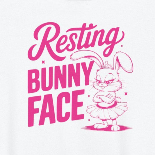 Kids clothes Resting Bunny Face Kids Hoodie | Funny Easter Hoodie