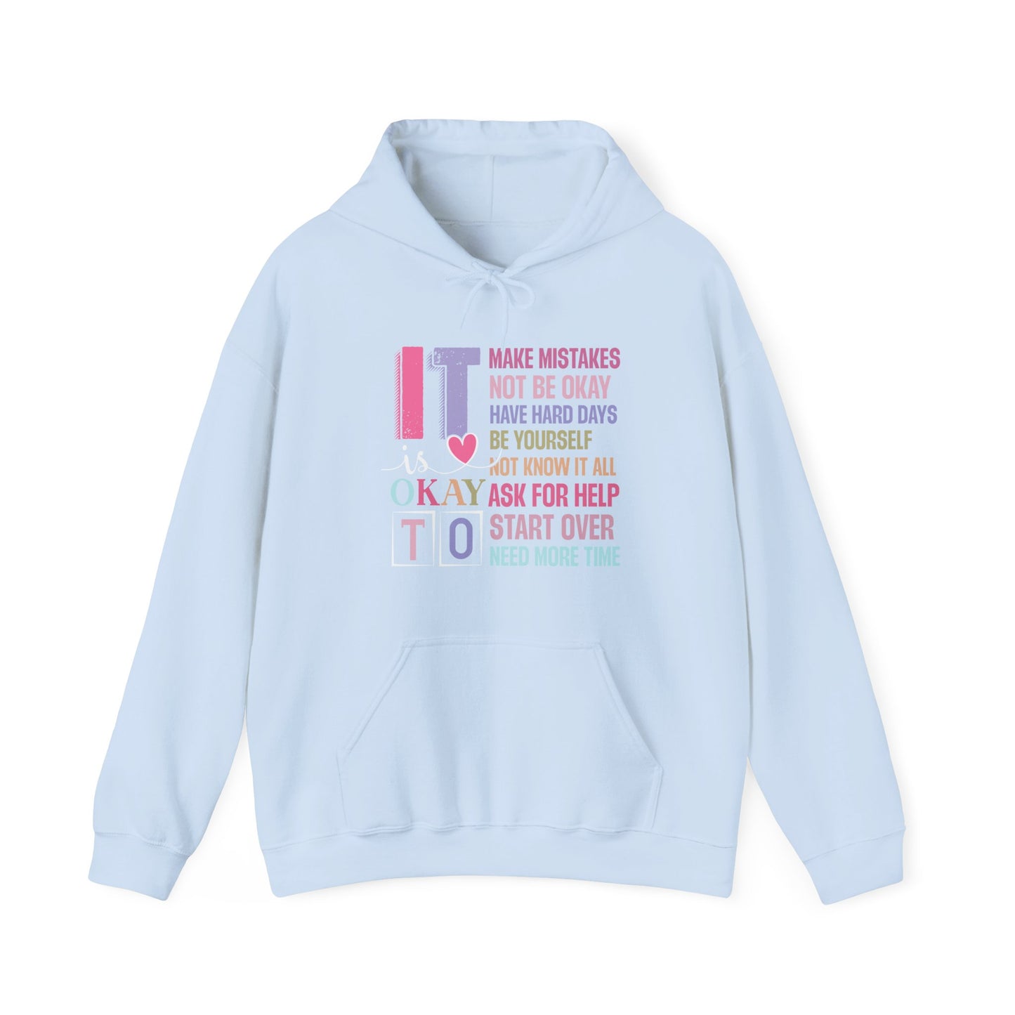 It’s Okay to Make Mistakes – Suicide Prevention Hoodie