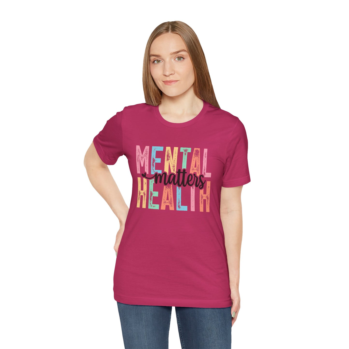 Mental Health Matters – Berry Mental Health Matters Shirt for Women