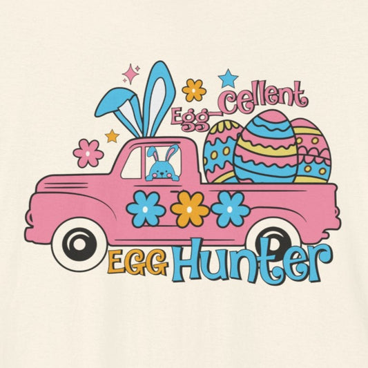 T-Shirt Women Easter Shirt – Egg-cellent Egg Hunter Cute Easter Tee