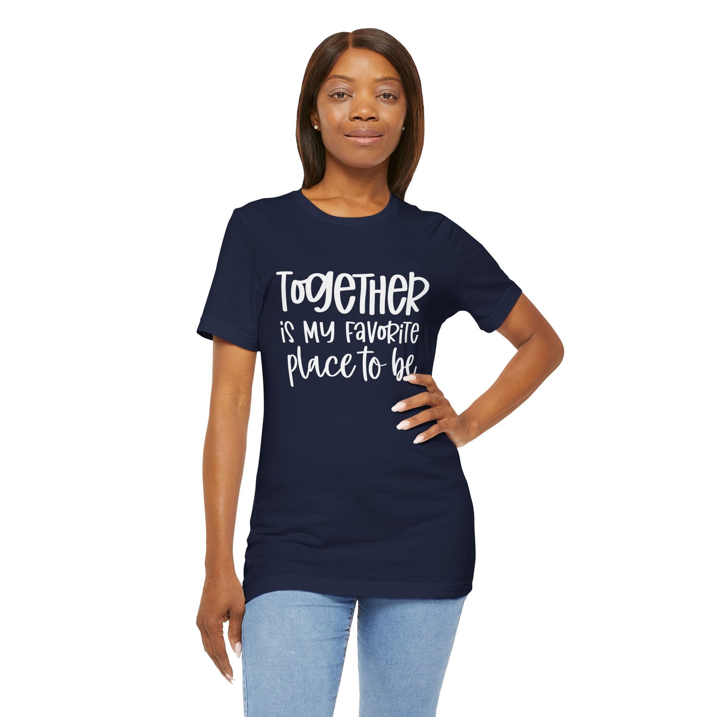 Together is My Favorite Place – Inspirational Couple Shirts