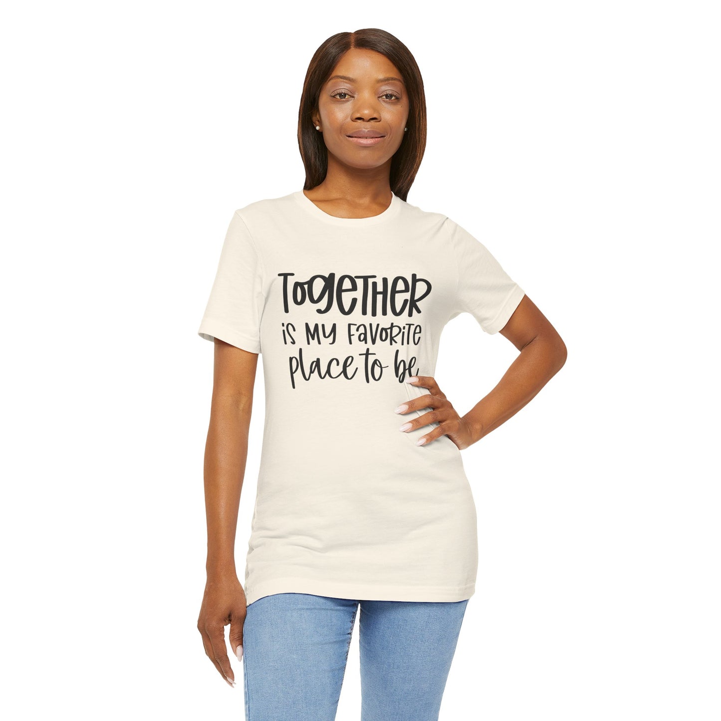 Together is My Favorite Place – Inspirational Couple Shirts