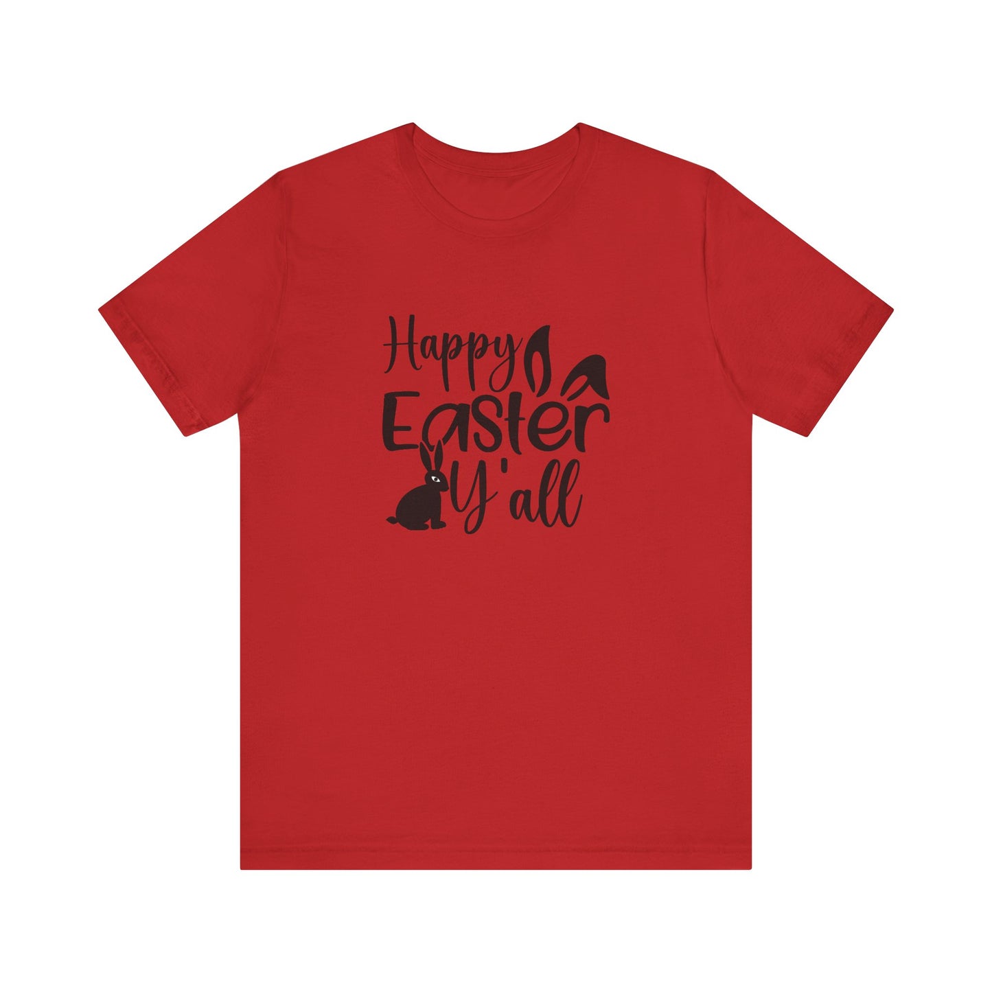 Red Southern Easter Shirt – Hoppy Easter, Y’all! Tee