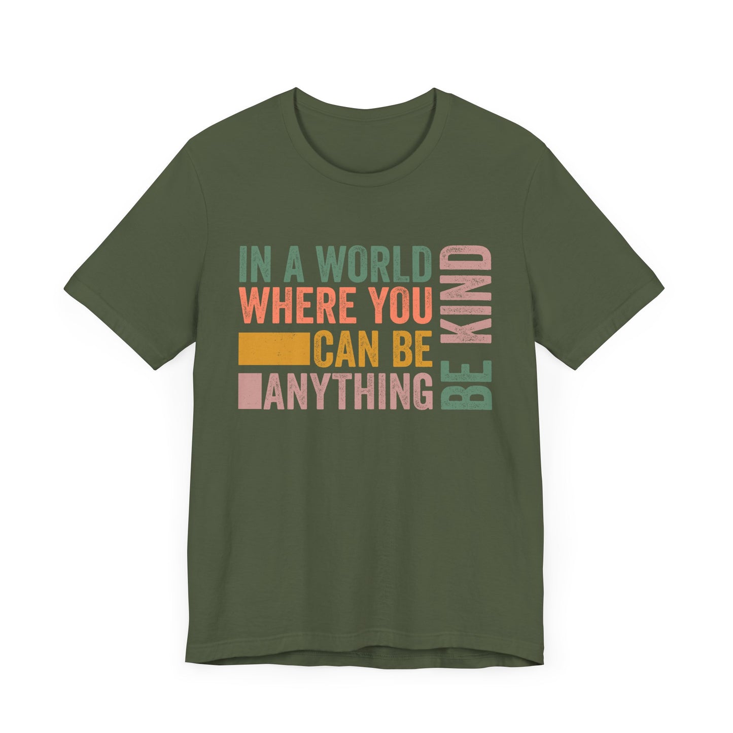 Positive Affirmation Shirt – Be Kind Inspirational Tee