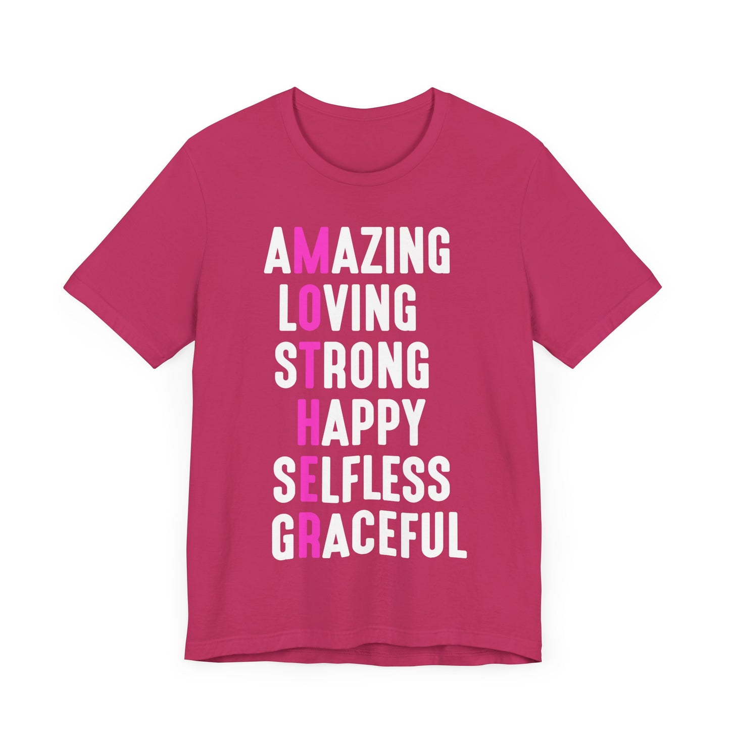 Empowering Mom Shirt – Amazing, Strong, Graceful & Loving