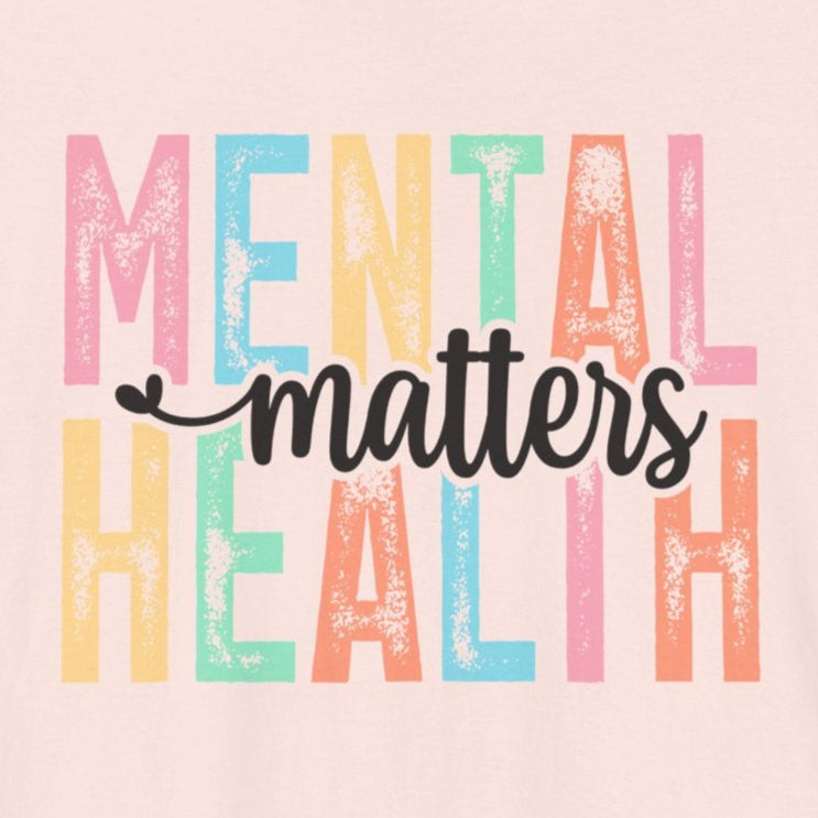 Mental Health Matters – Soft Pink Mental Health Matters Shirt for Women