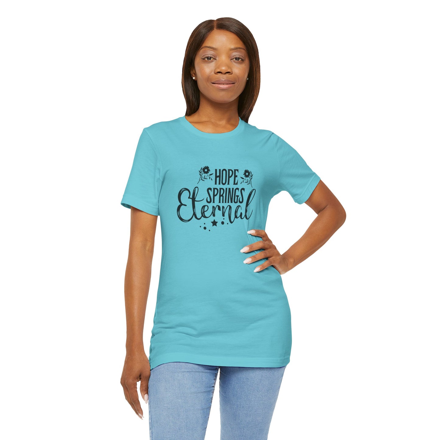 Motivational Shirts – Hope Springs Eternal Women’s Easter Tee