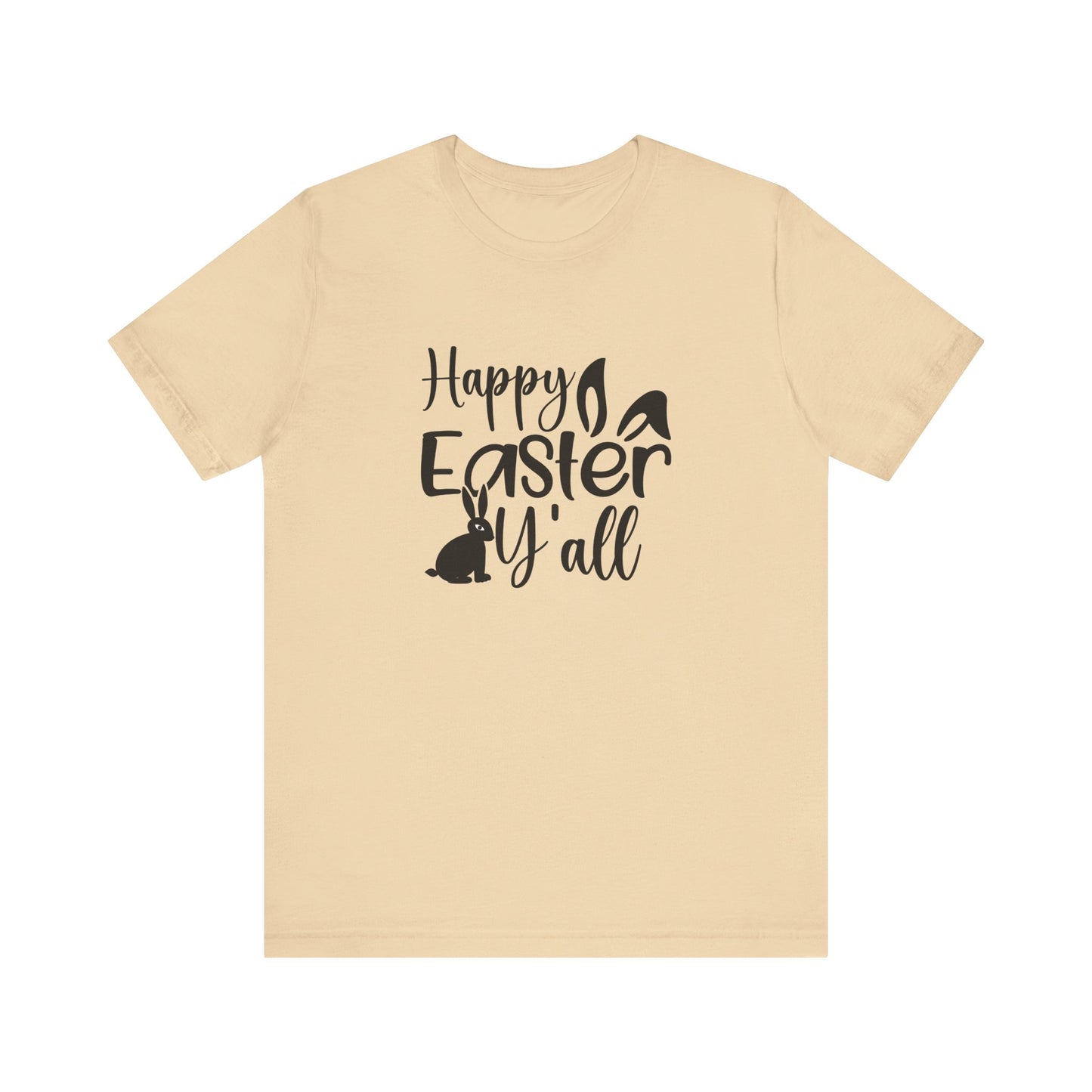 Soft Cream Southern Easter Shirt – Hoppy Easter, Y’all! Tee