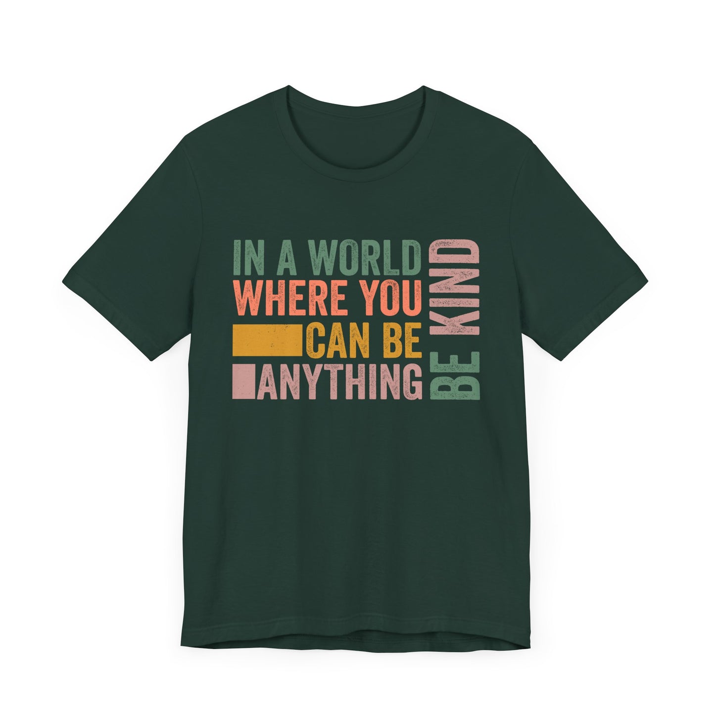Positive Affirmation Shirt – Be Kind Inspirational Tee