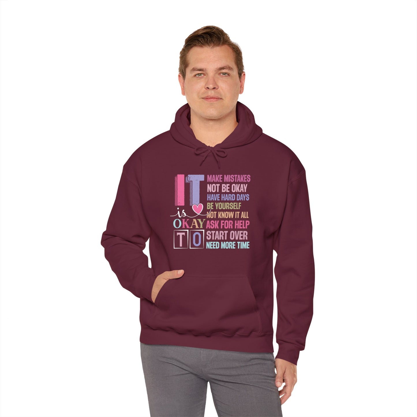 It’s Okay to Make Mistakes – Suicide Prevention Hoodie
