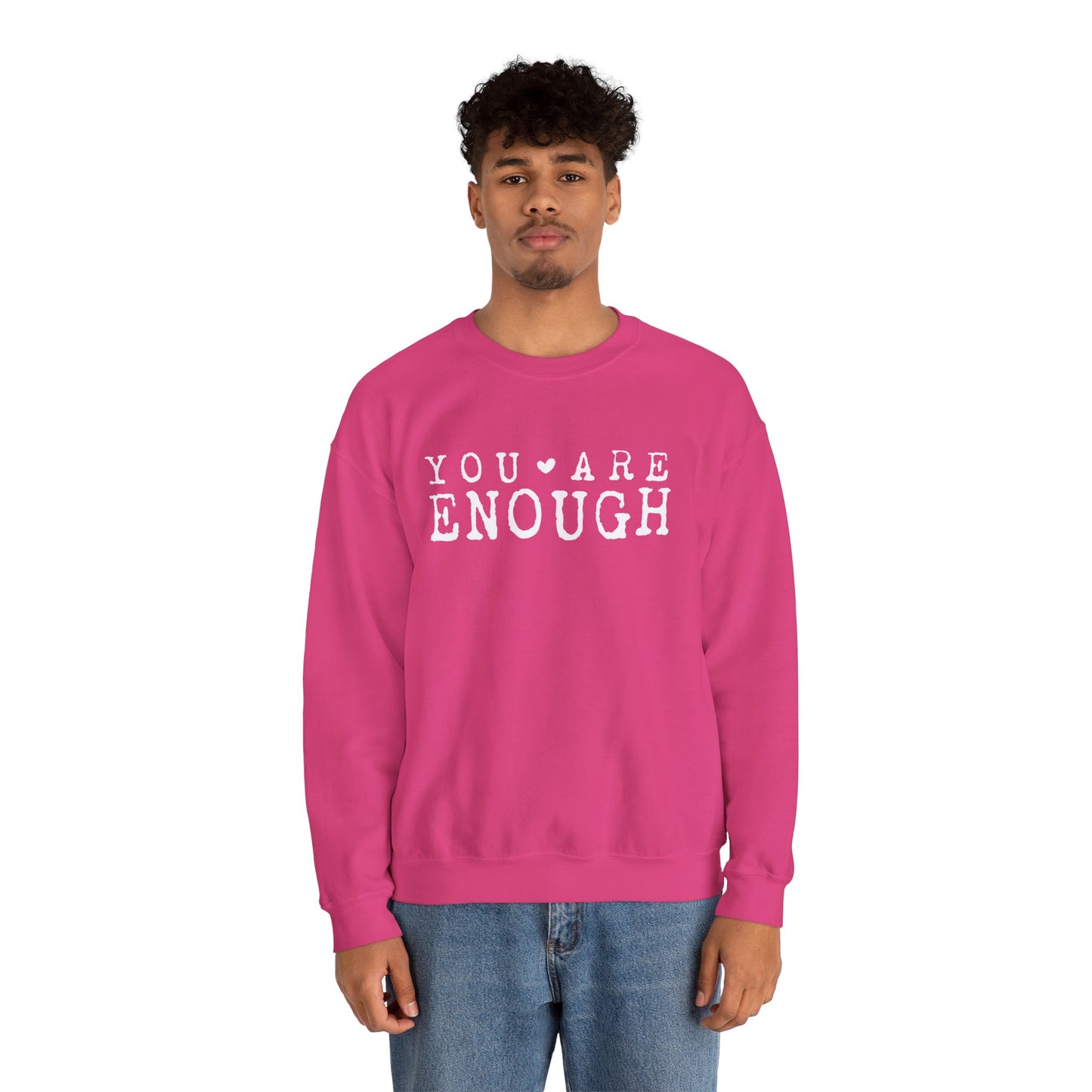 You Are Enough – Mental Health Sweatshirt for Women