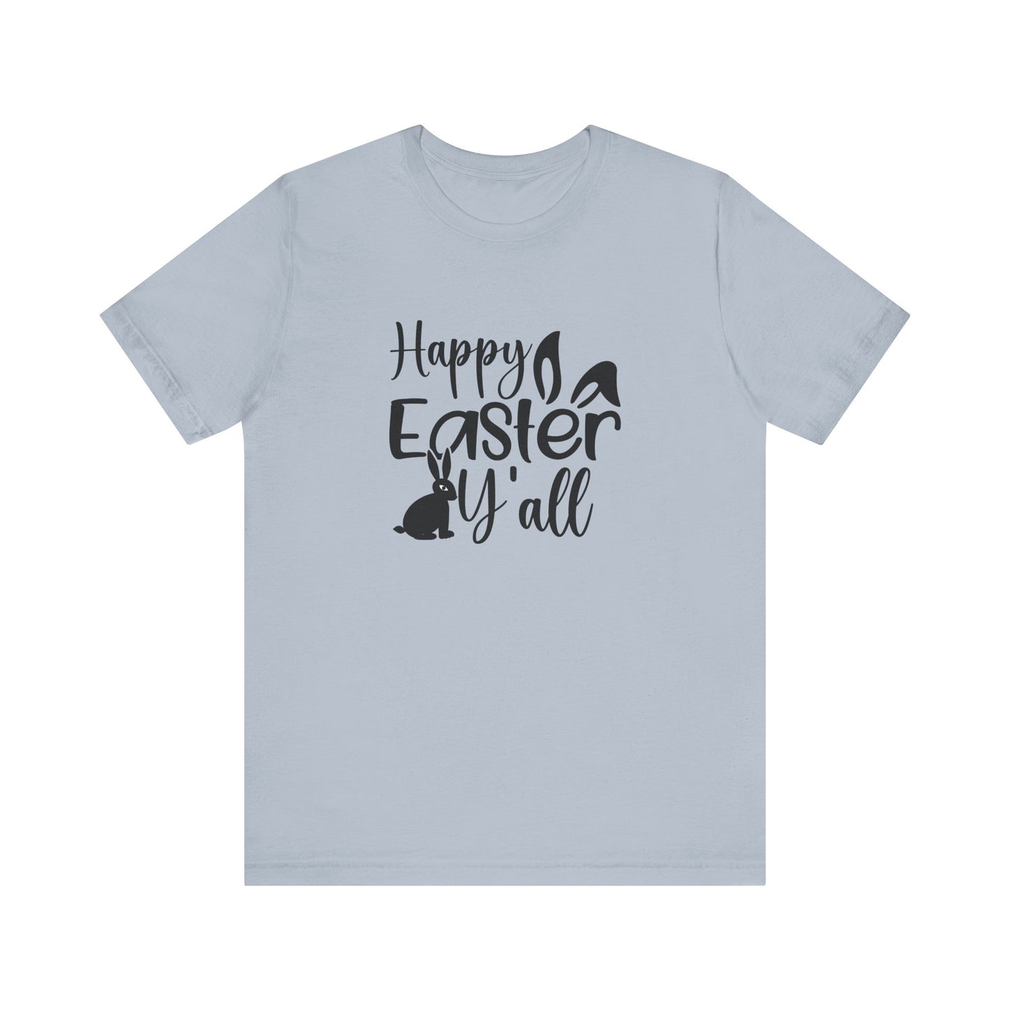 Light Blue Southern Easter Shirt – Hoppy Easter, Y’all! Tee