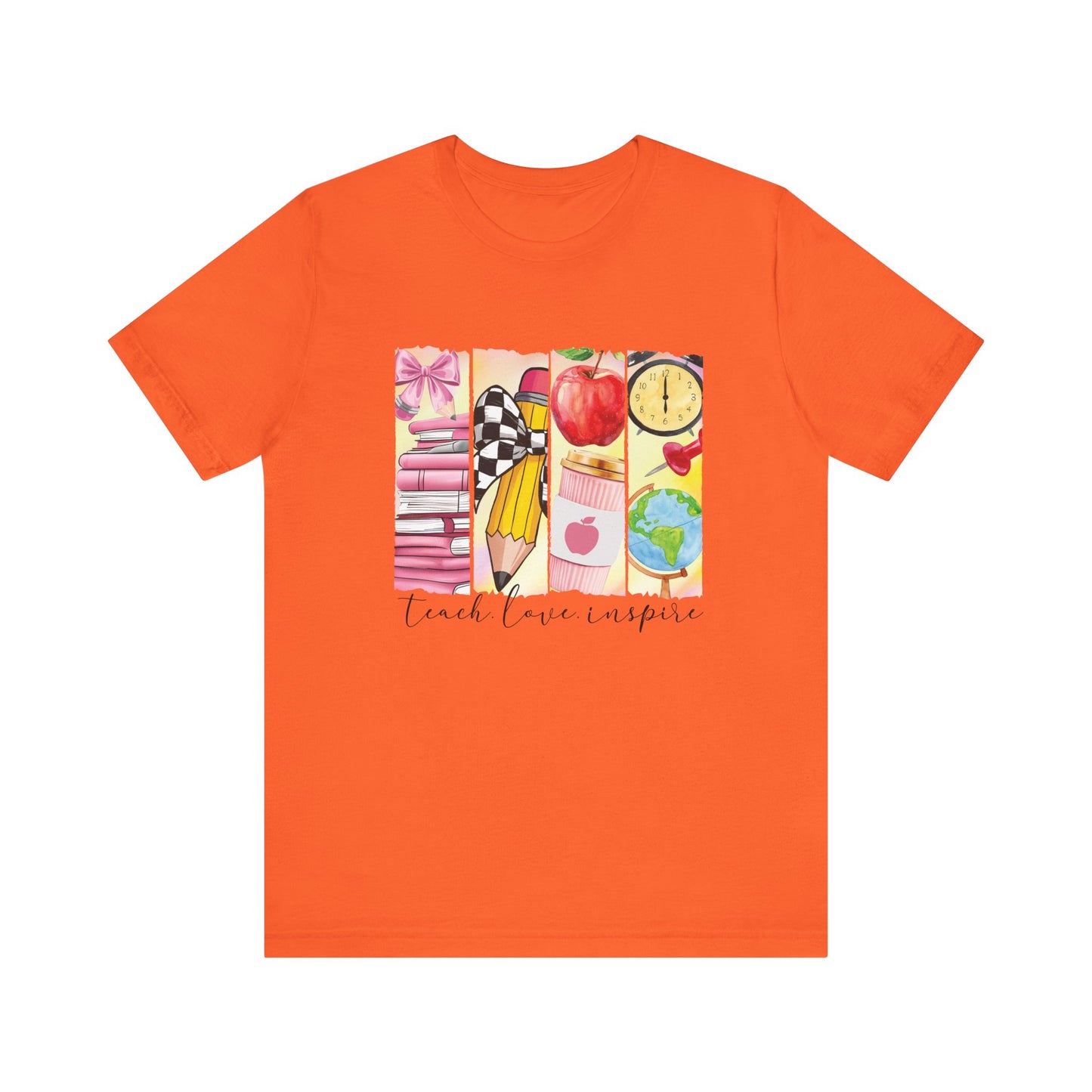 T-Shirt Teach Love Inspire – Teacher Shirt with Meaningful Message