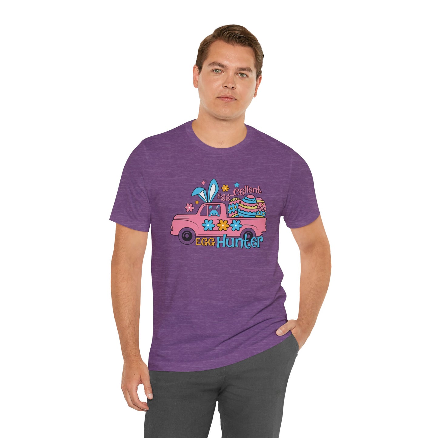 T-Shirt Women Easter Shirt – Egg-cellent Egg Hunter Cute Easter Tee