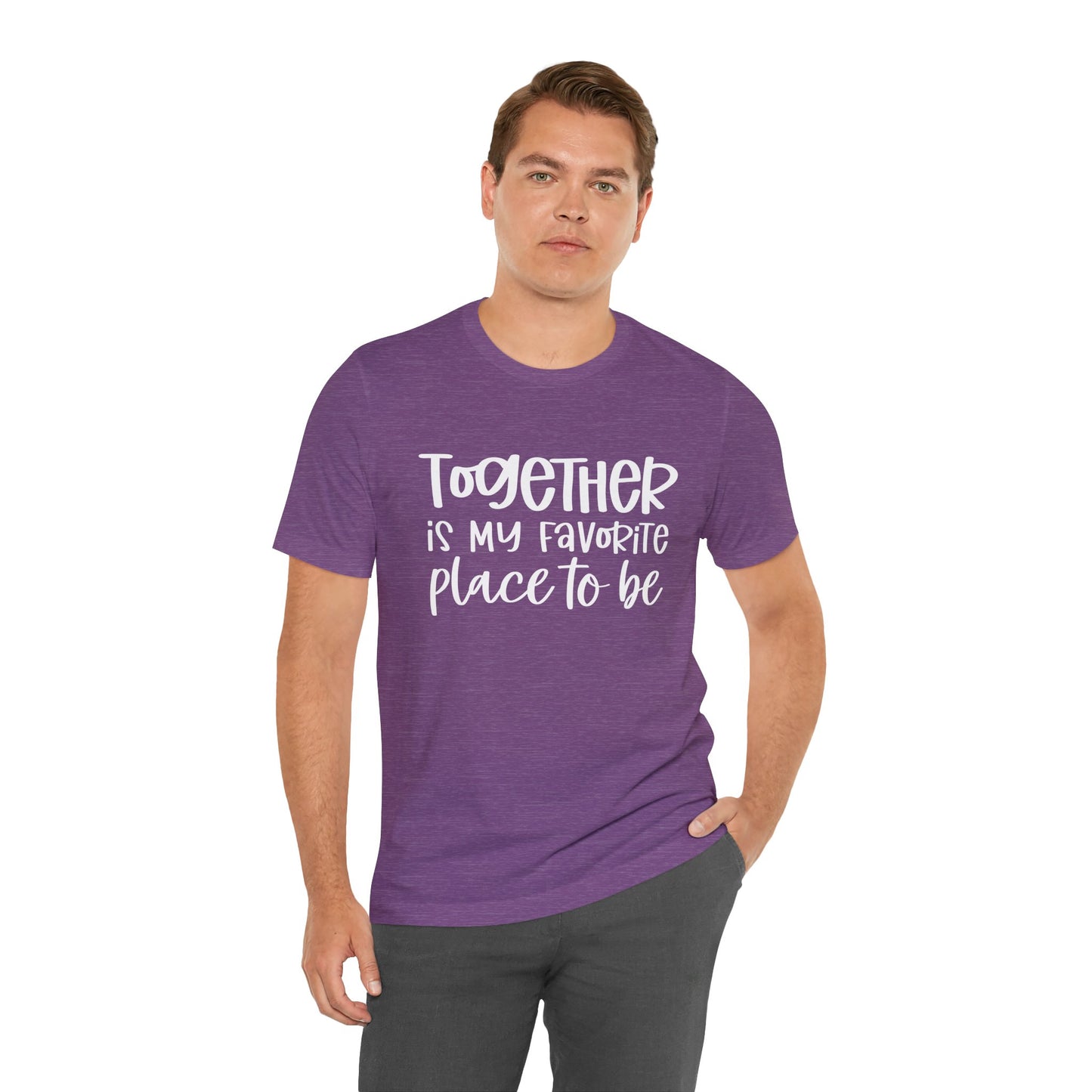 Together is My Favorite Place – Inspirational Couple Shirts