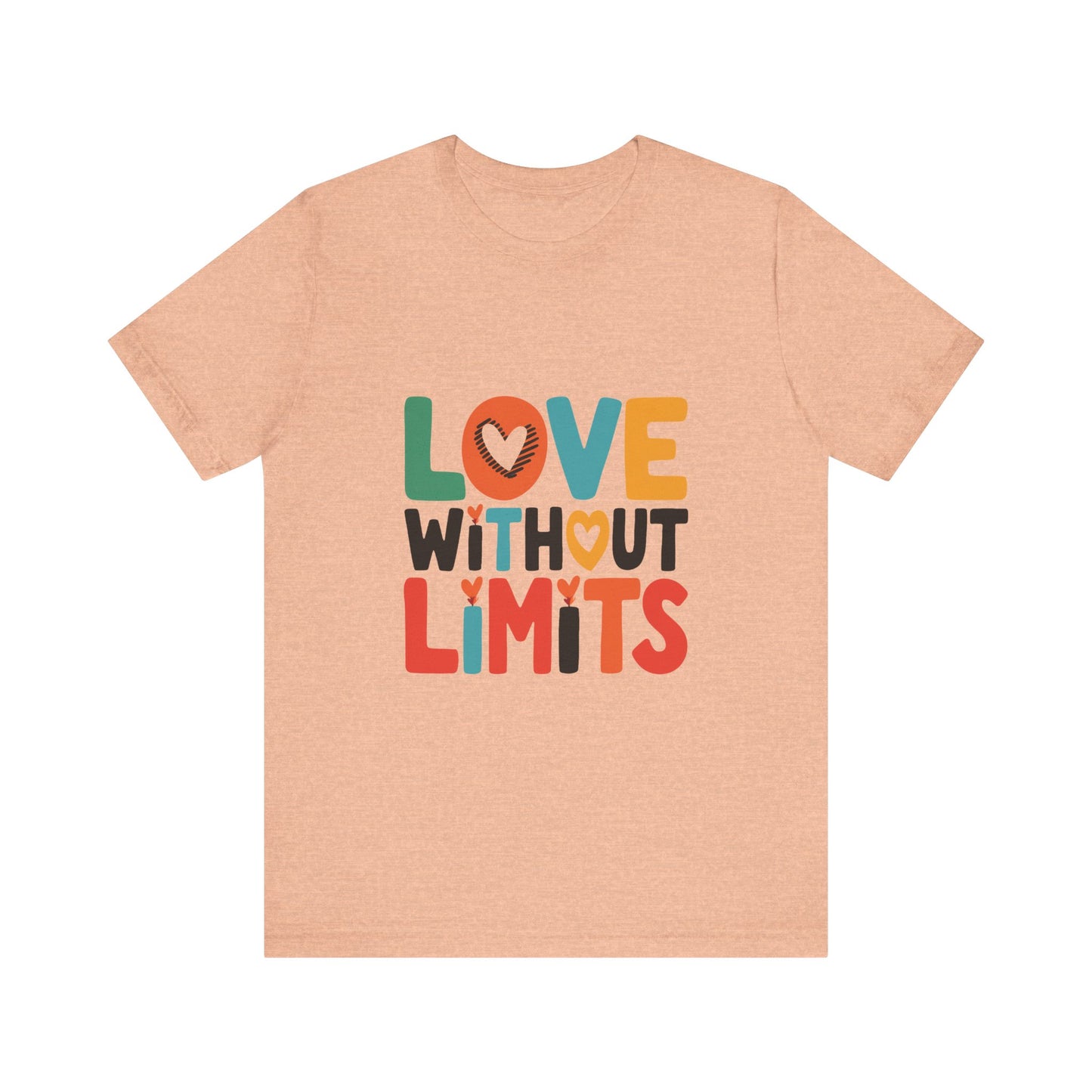 T-Shirt Motivational Shirts – Love Without Limits Women's T-shirt