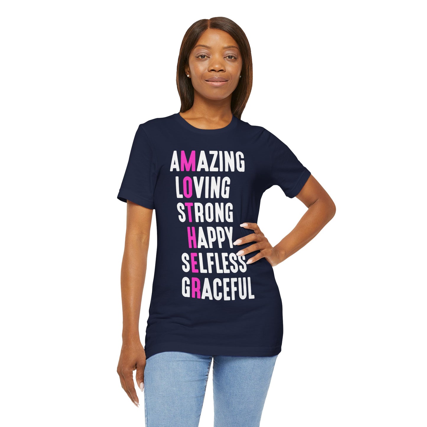Empowering Mom Shirt – Amazing, Strong, Graceful & Loving