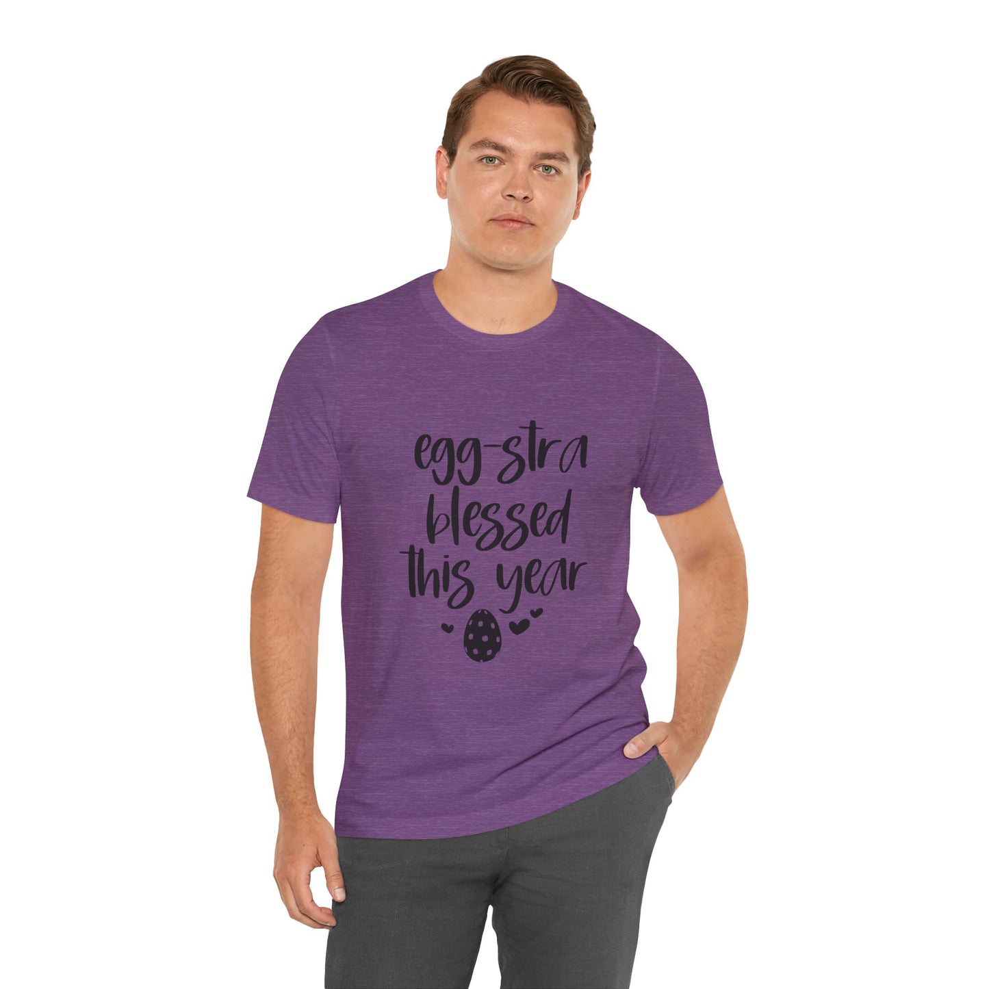 Faith-Based Easter Shirt – Eggstra Blessed This Year Tee