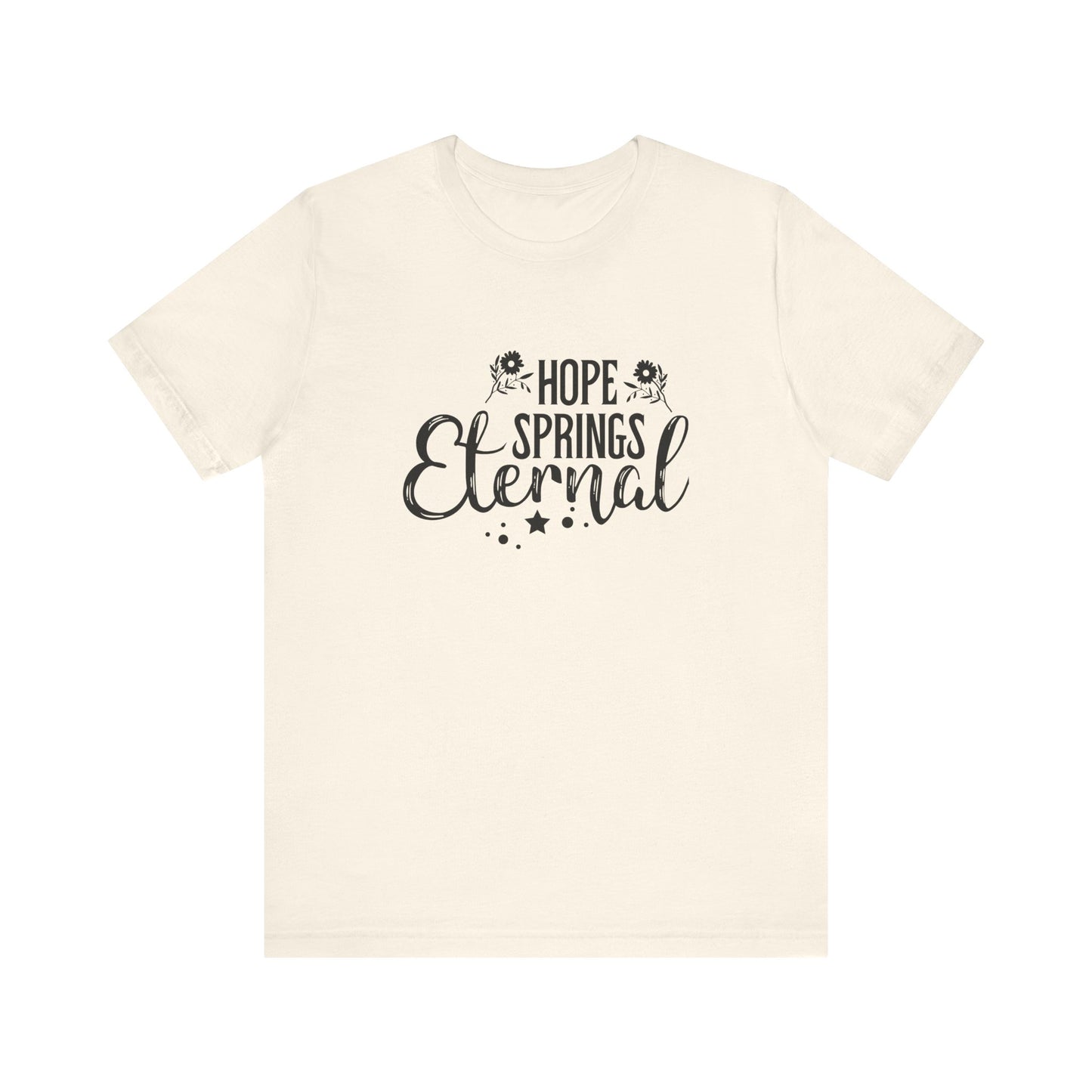 Natural Motivational Shirts – Hope Springs Eternal Women’s Easter Tee
