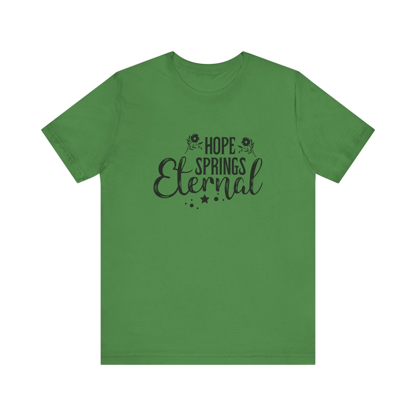 Leaf Motivational Shirts – Hope Springs Eternal Women’s Easter Tee